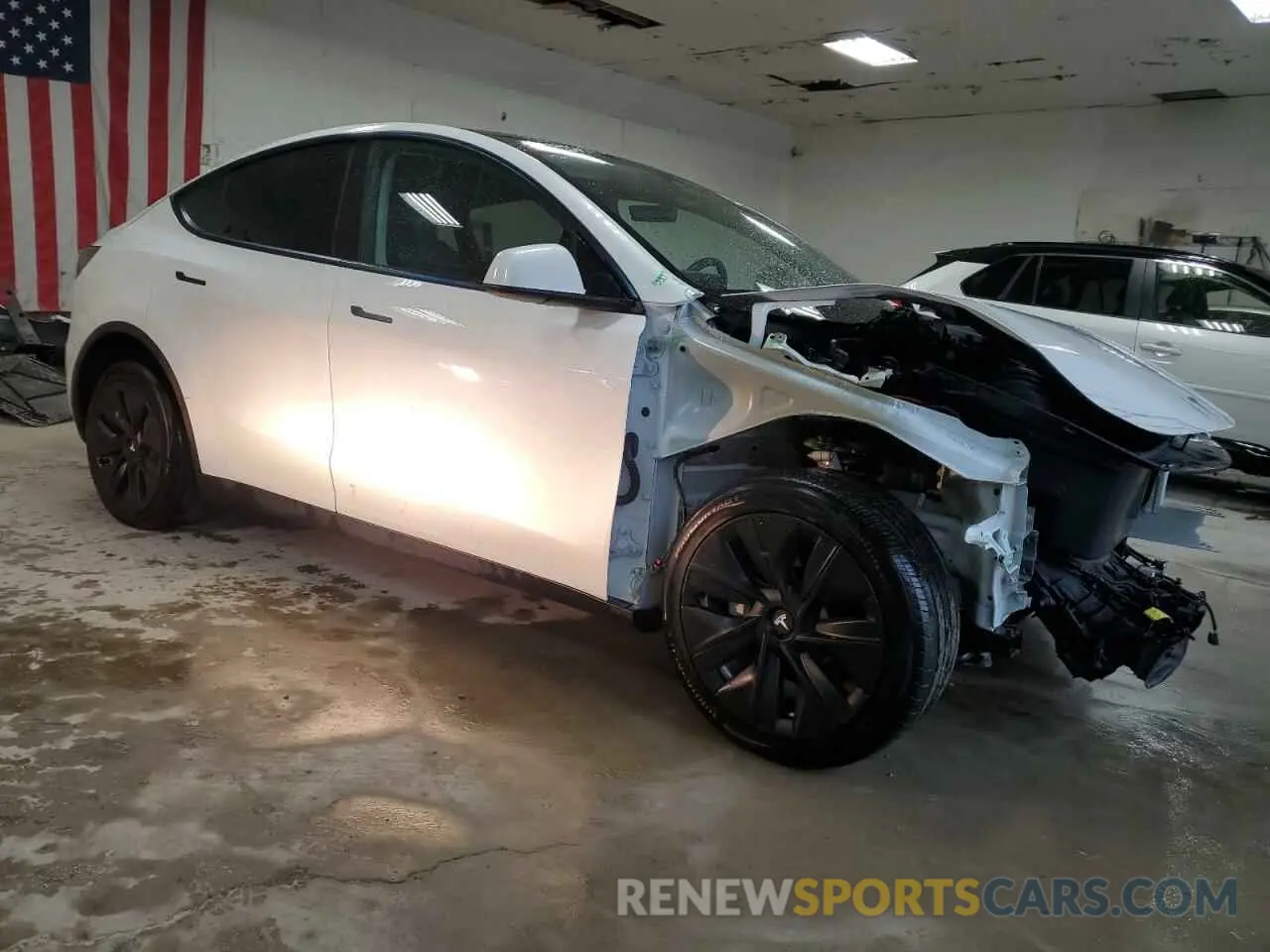 4 fotografías del automóvil dañado 7SAYGDEE9PF805214 TESLA MODEL Y 2023