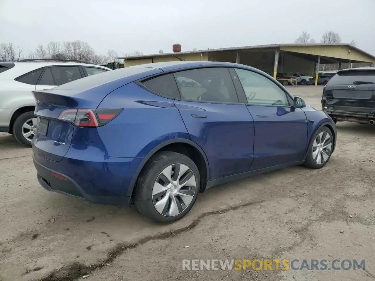 3 fotografías del automóvil dañado 7SAYGDEE9PF810591 TESLA MODEL Y 2023