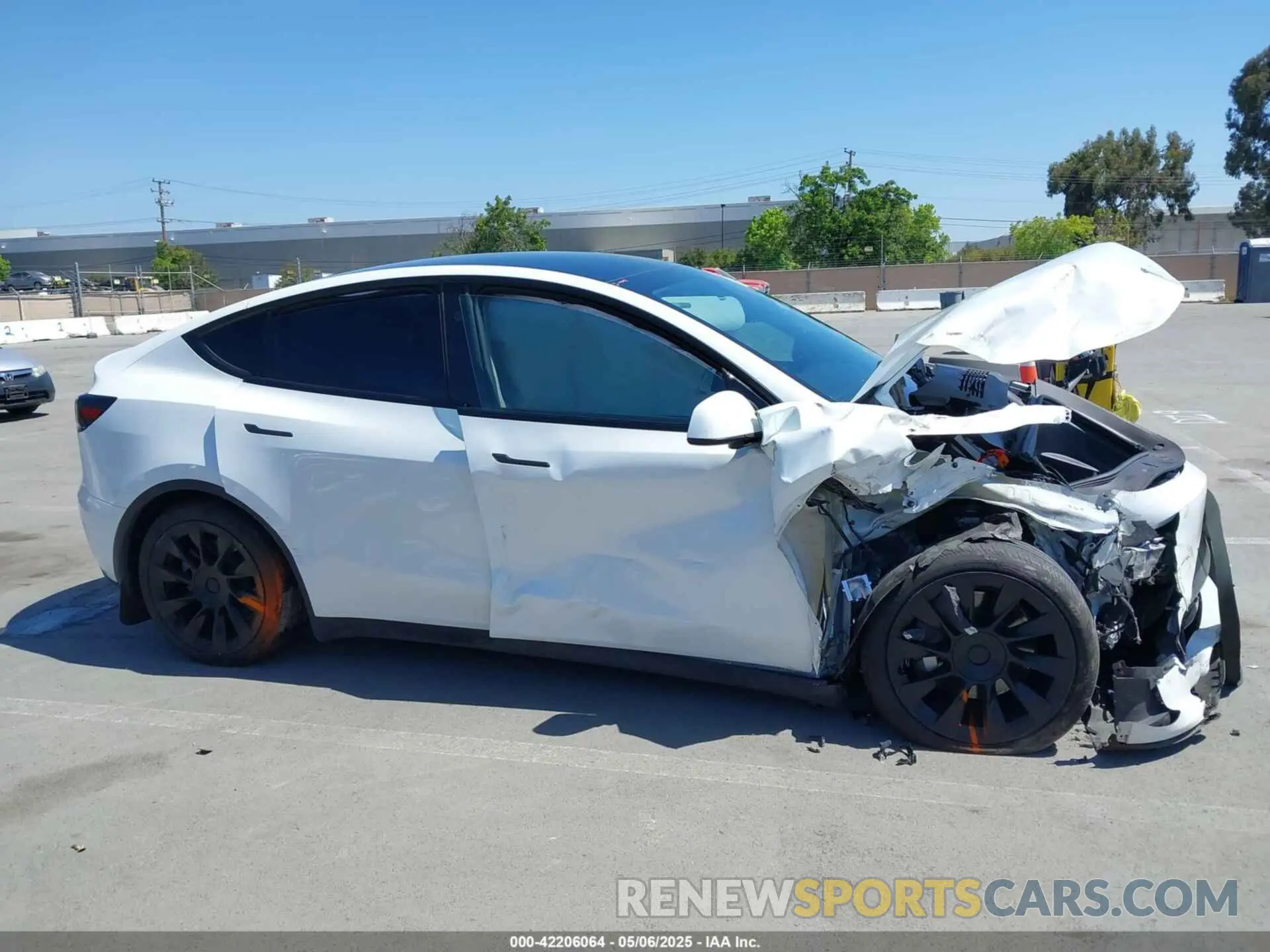 12 fotografías del automóvil dañado 7SAYGDEE9PF811580 TESLA MODEL Y 2023