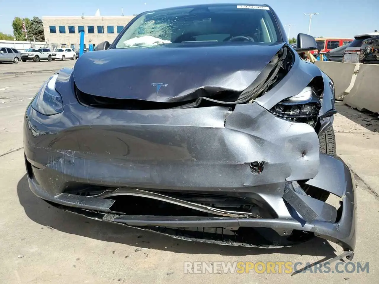 5 fotografías del automóvil dañado 7SAYGDEE9PF838911 TESLA MODEL Y 2023
