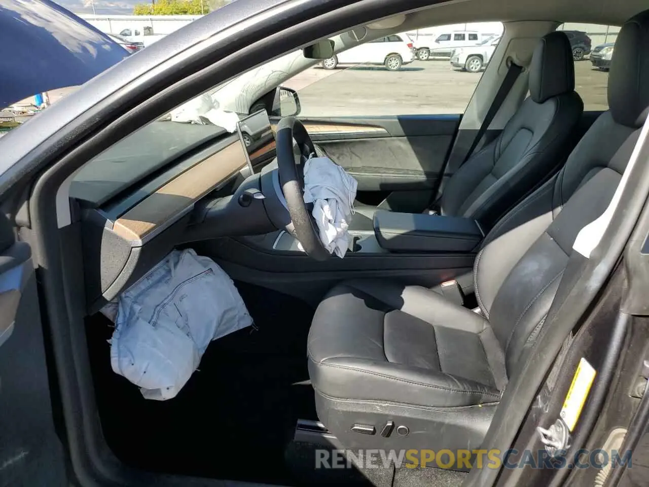 7 fotografías del automóvil dañado 7SAYGDEE9PF838911 TESLA MODEL Y 2023