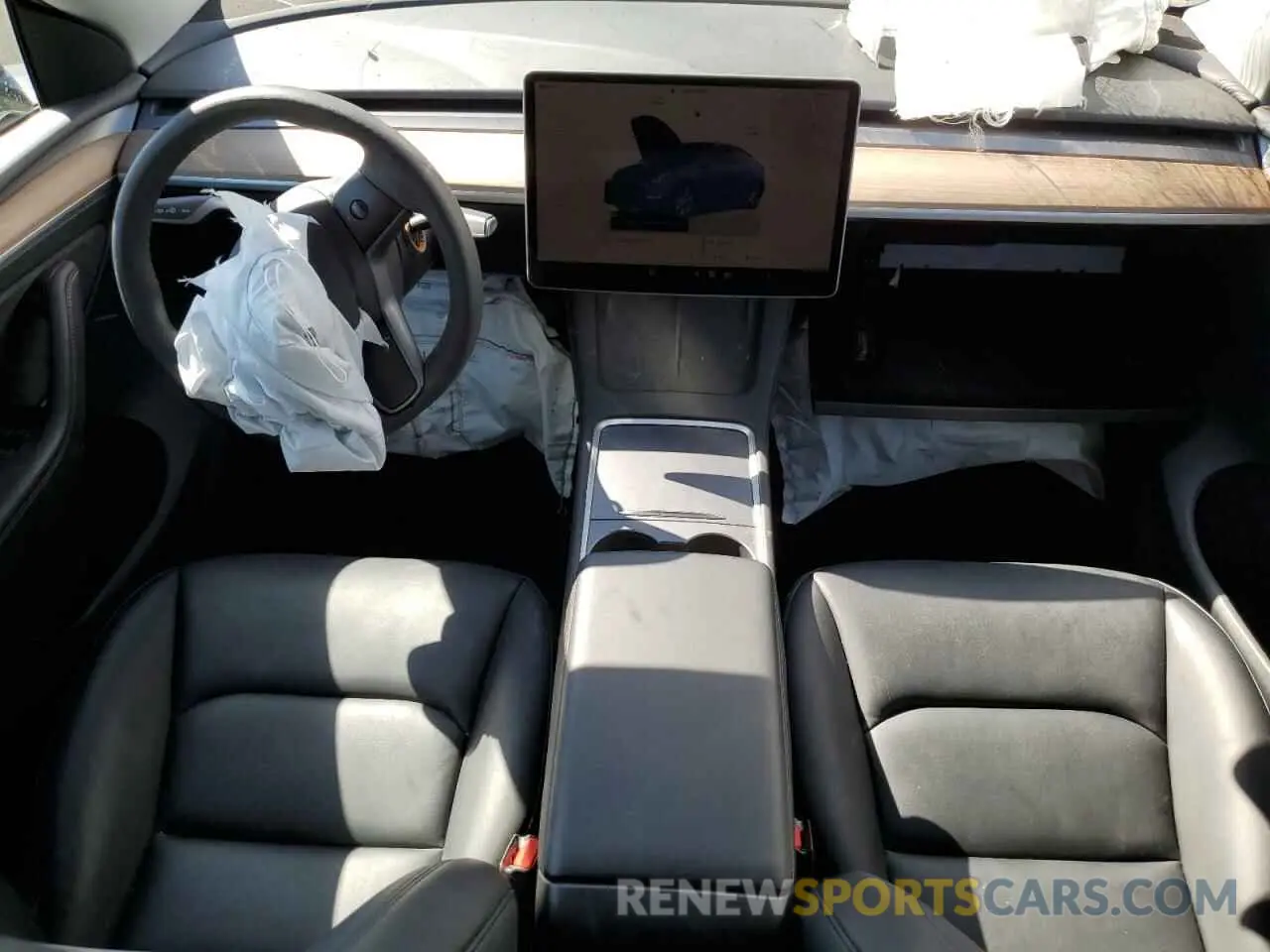 8 fotografías del automóvil dañado 7SAYGDEE9PF838911 TESLA MODEL Y 2023