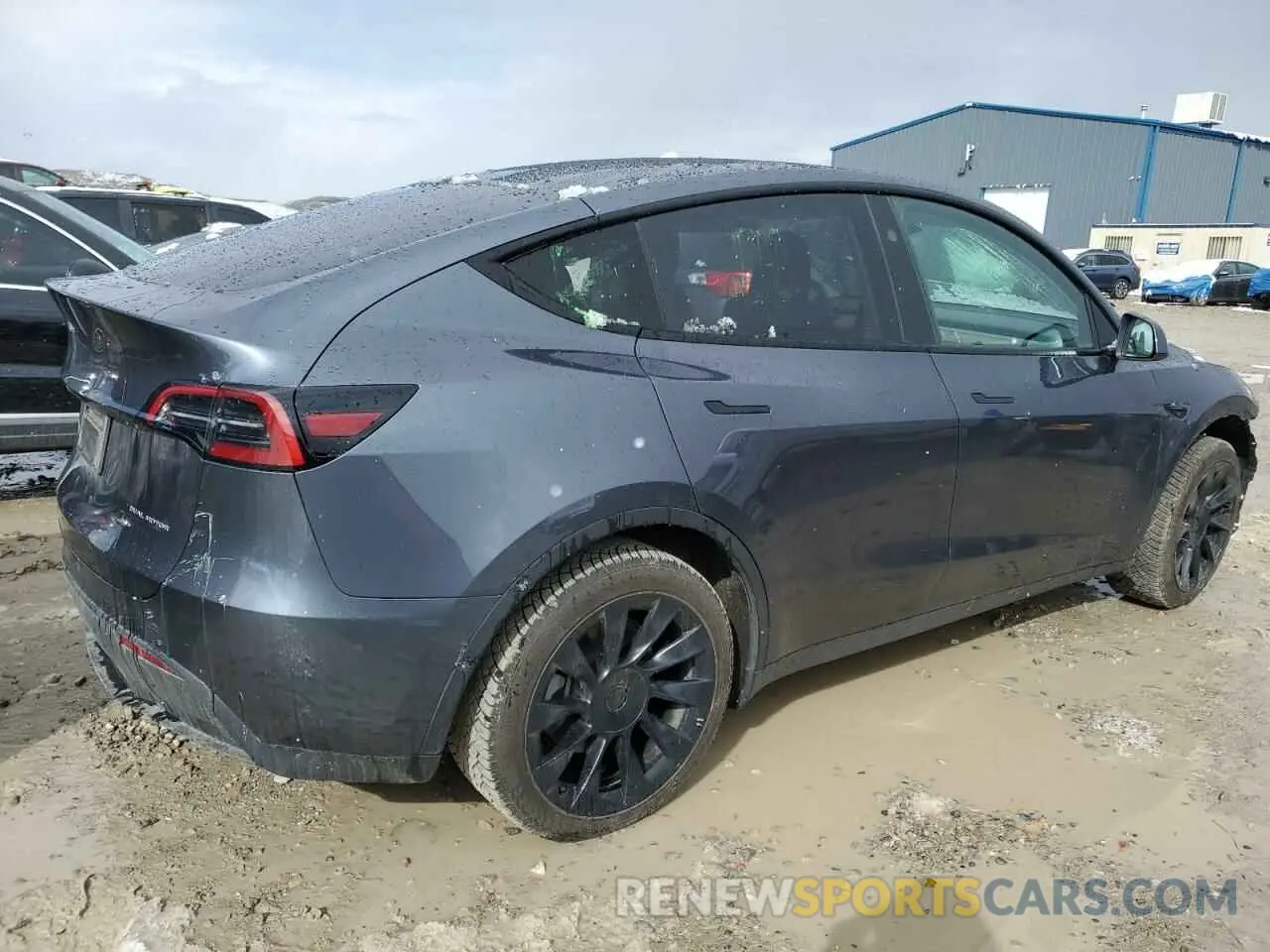 3 fotografías del automóvil dañado 7SAYGDEE9PF840948 TESLA MODEL Y 2023