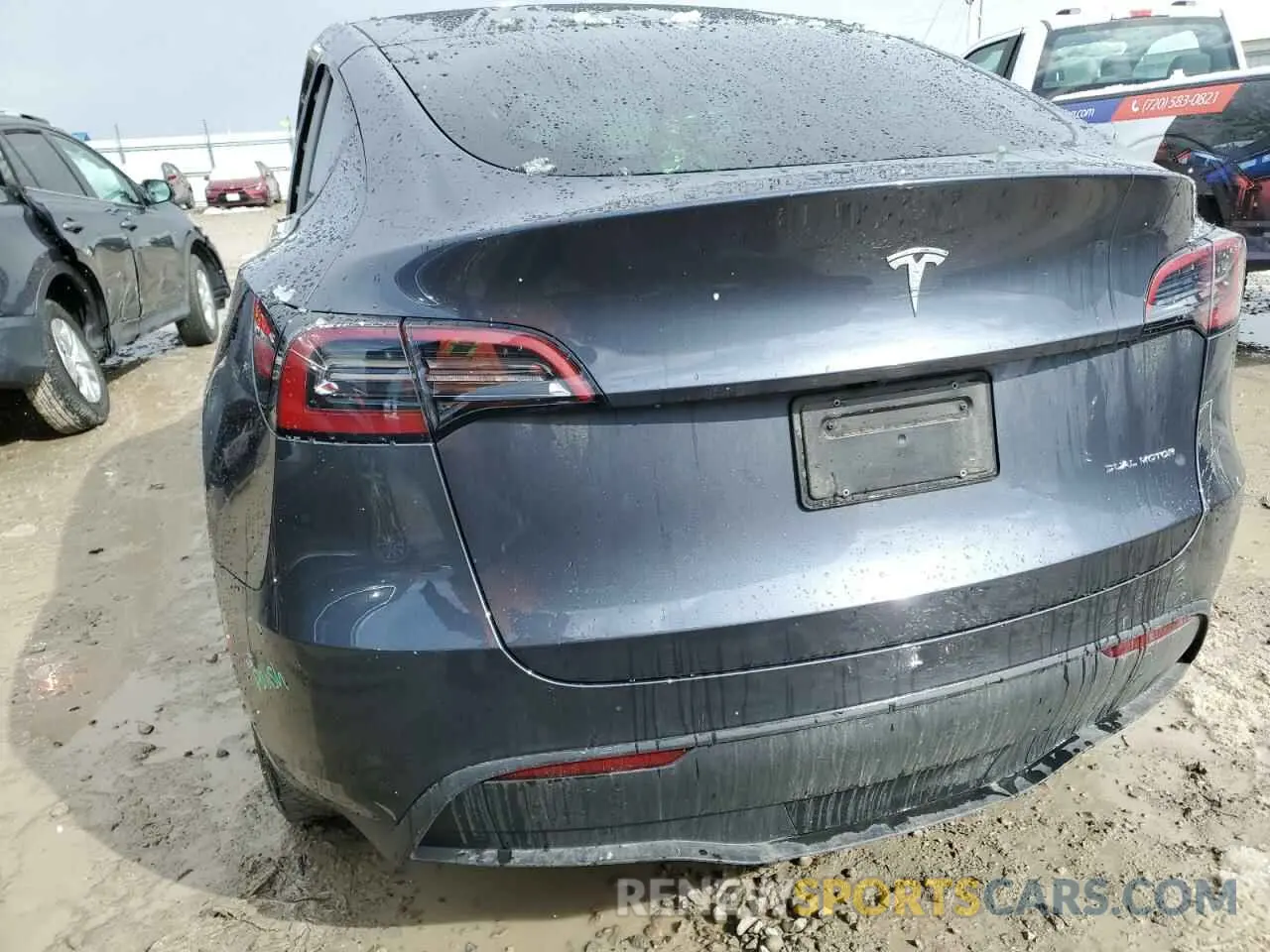 6 fotografías del automóvil dañado 7SAYGDEE9PF840948 TESLA MODEL Y 2023