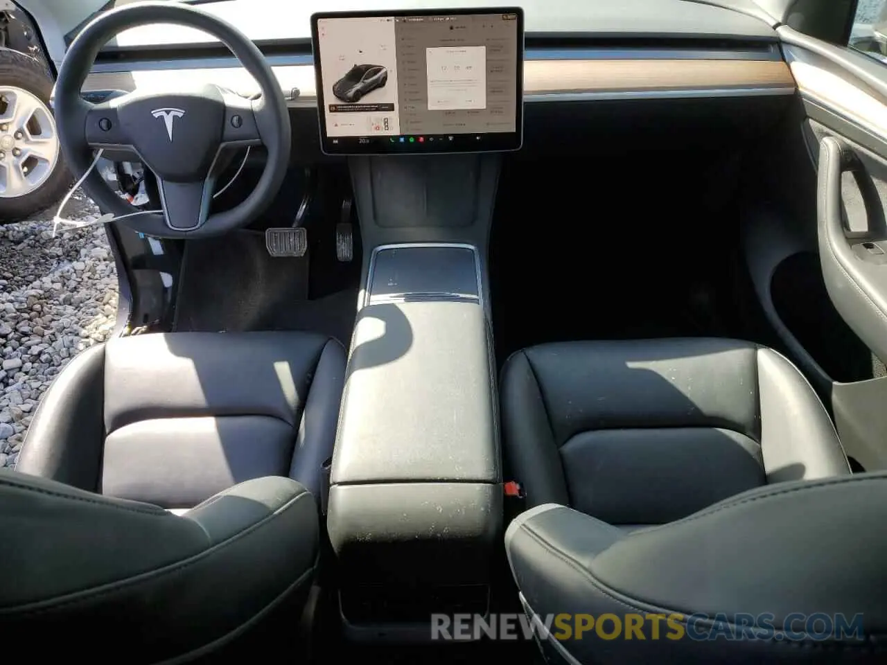8 fotografías del automóvil dañado 7SAYGDEE9PF840948 TESLA MODEL Y 2023