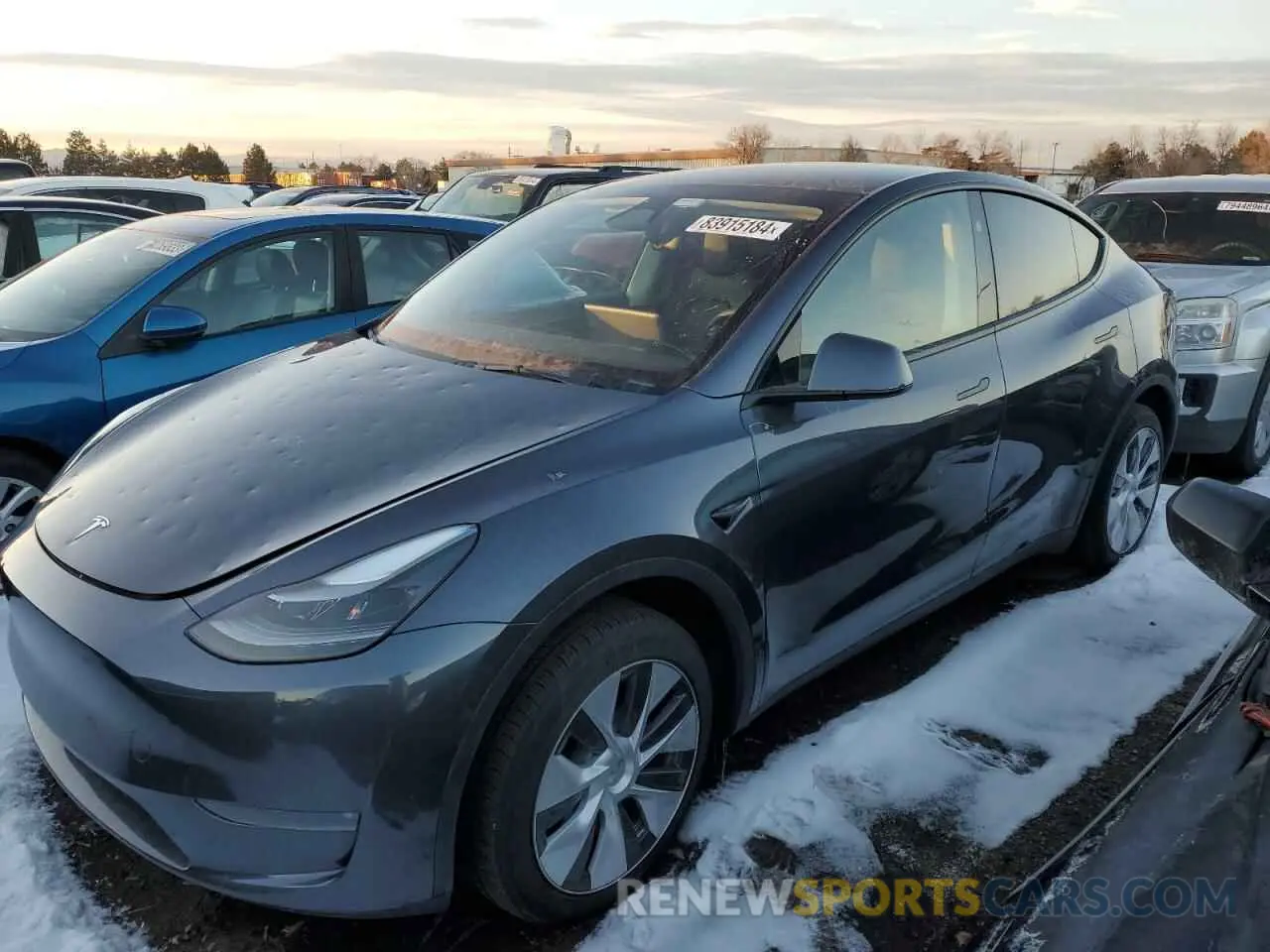 1 fotografías del automóvil dañado 7SAYGDEE9PF844370 TESLA MODEL Y 2023