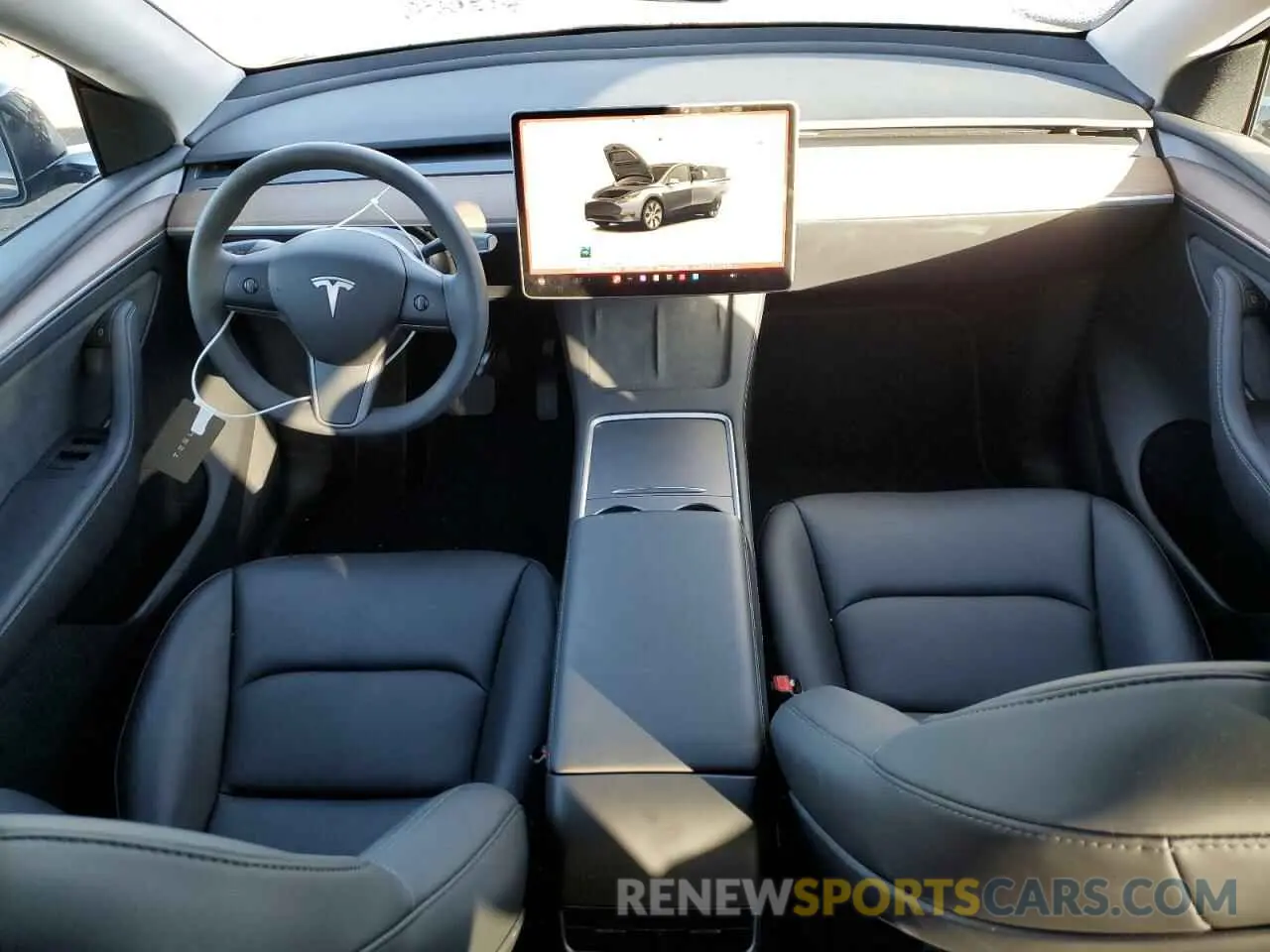 8 fotografías del automóvil dañado 7SAYGDEE9PF844370 TESLA MODEL Y 2023