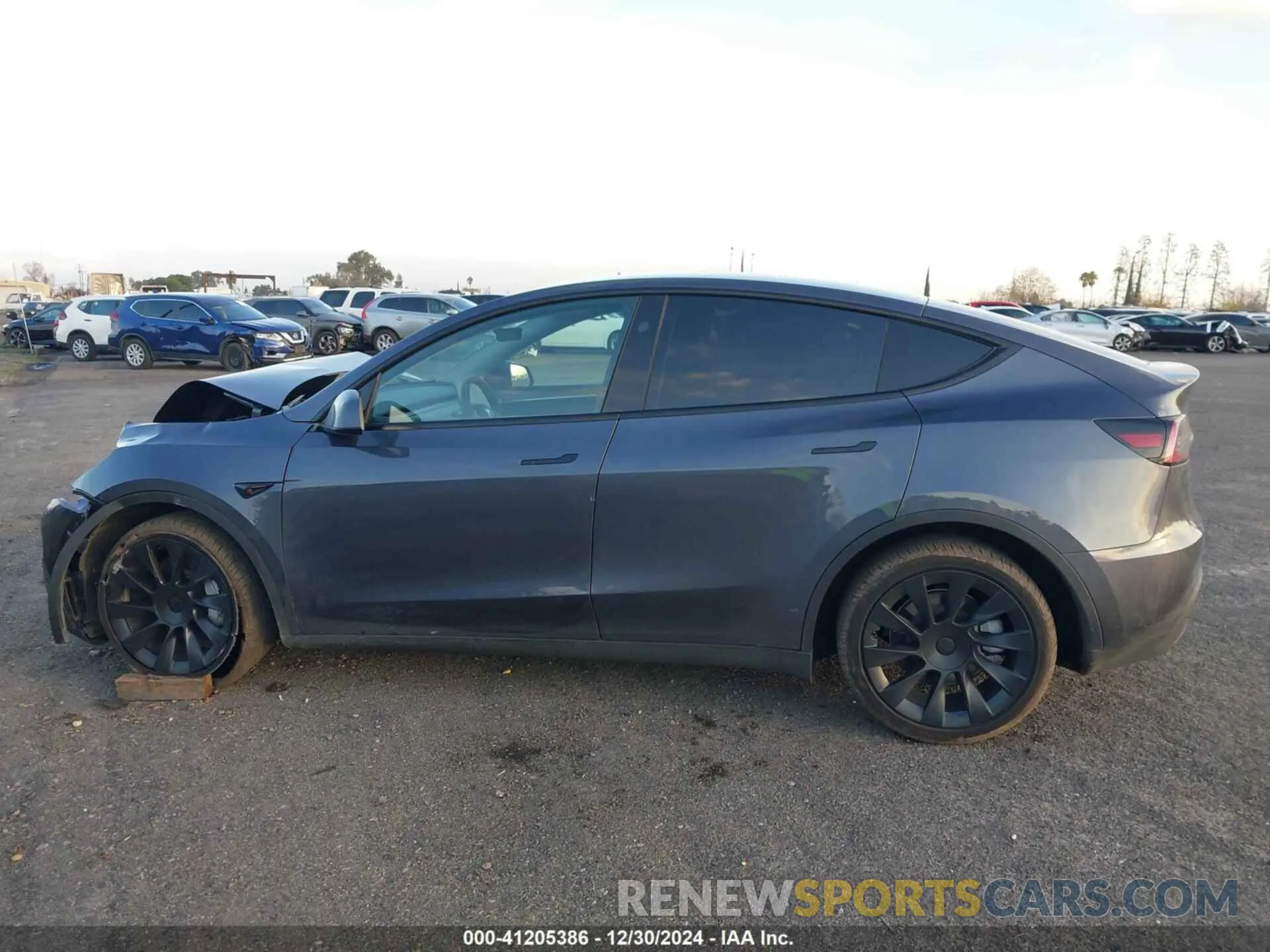 14 fotografías del automóvil dañado 7SAYGDEE9PF858527 TESLA MODEL Y 2023