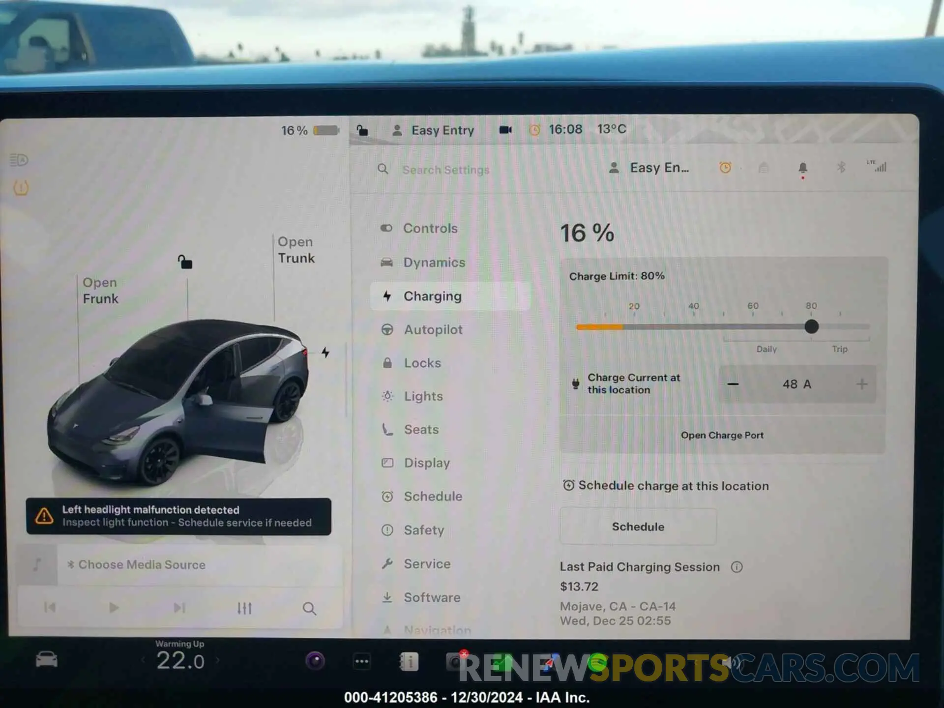 17 fotografías del automóvil dañado 7SAYGDEE9PF858527 TESLA MODEL Y 2023