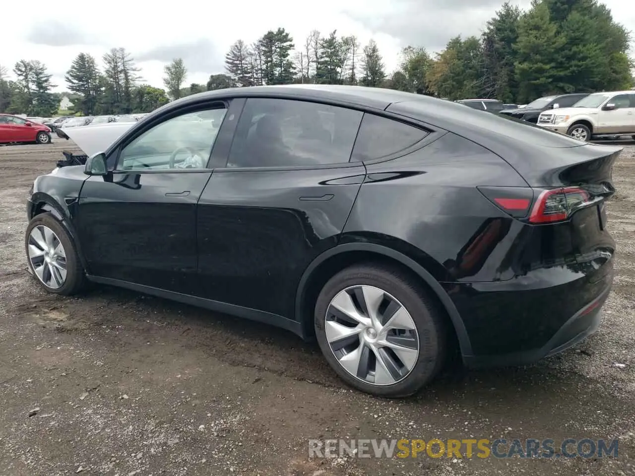 2 fotografías del automóvil dañado 7SAYGDEE9PF867955 TESLA MODEL Y 2023