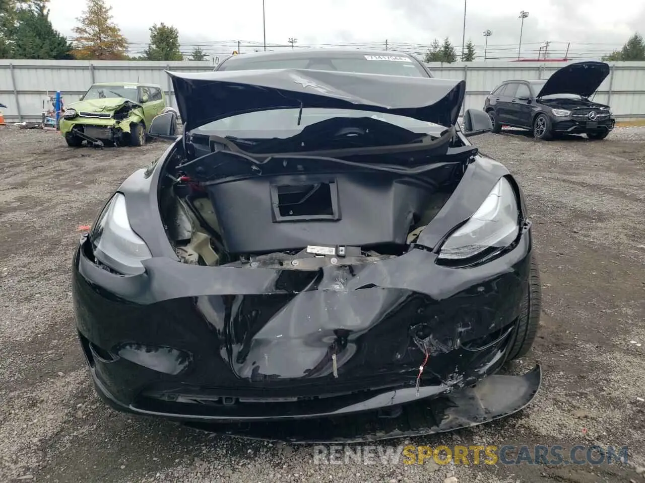5 fotografías del automóvil dañado 7SAYGDEE9PF867955 TESLA MODEL Y 2023