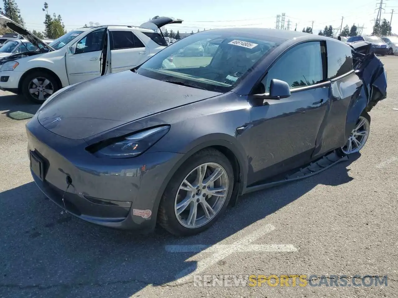 1 fotografías del automóvil dañado 7SAYGDEE9PF916202 TESLA MODEL Y 2023