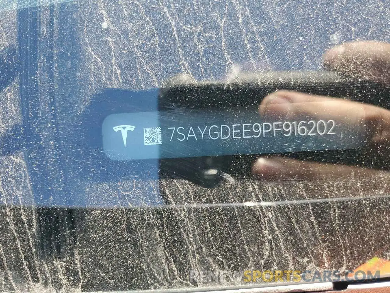 16 fotografías del automóvil dañado 7SAYGDEE9PF916202 TESLA MODEL Y 2023