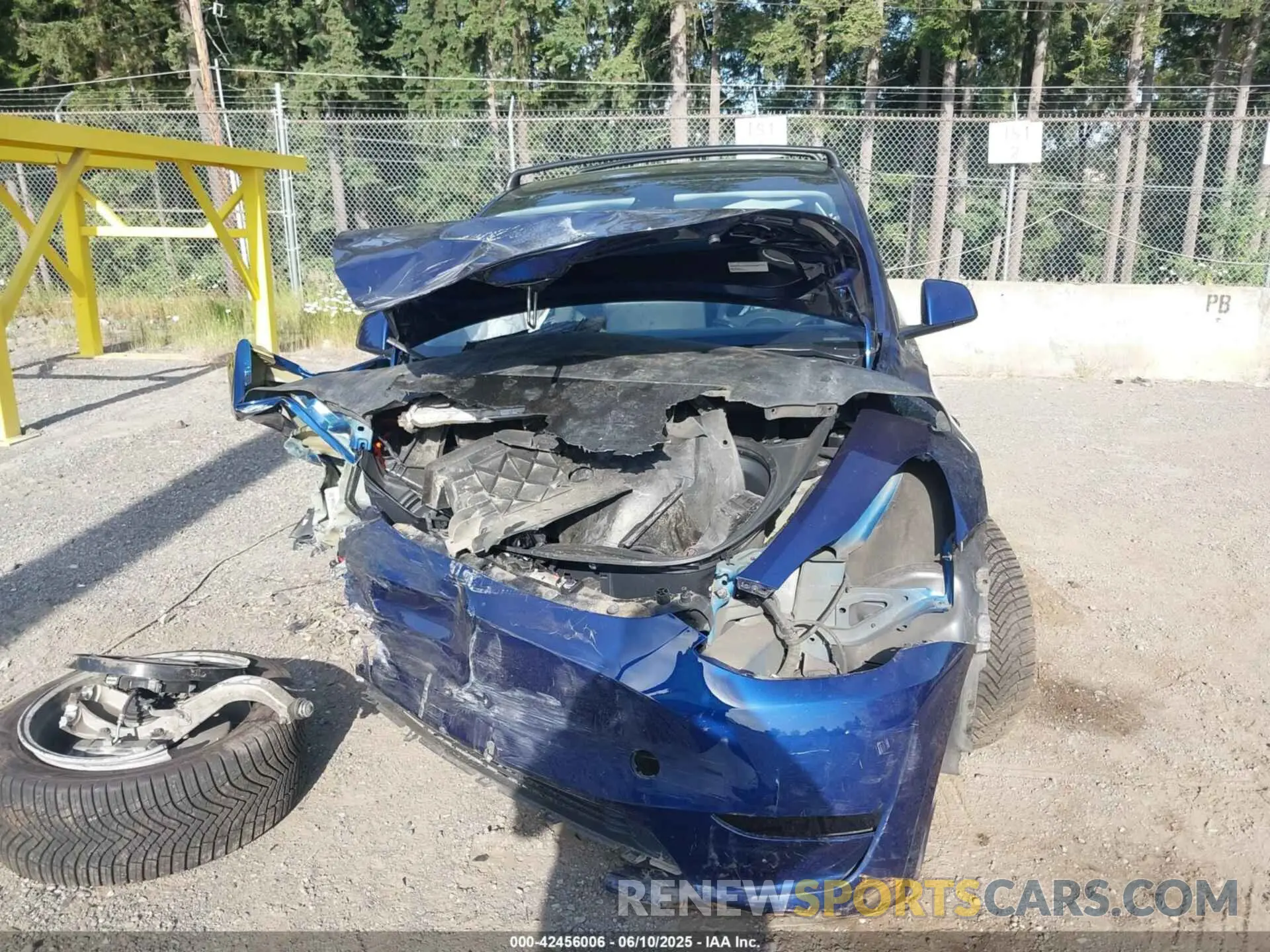 11 fotografías del automóvil dañado 7SAYGDEE9PF917186 TESLA MODEL Y 2023