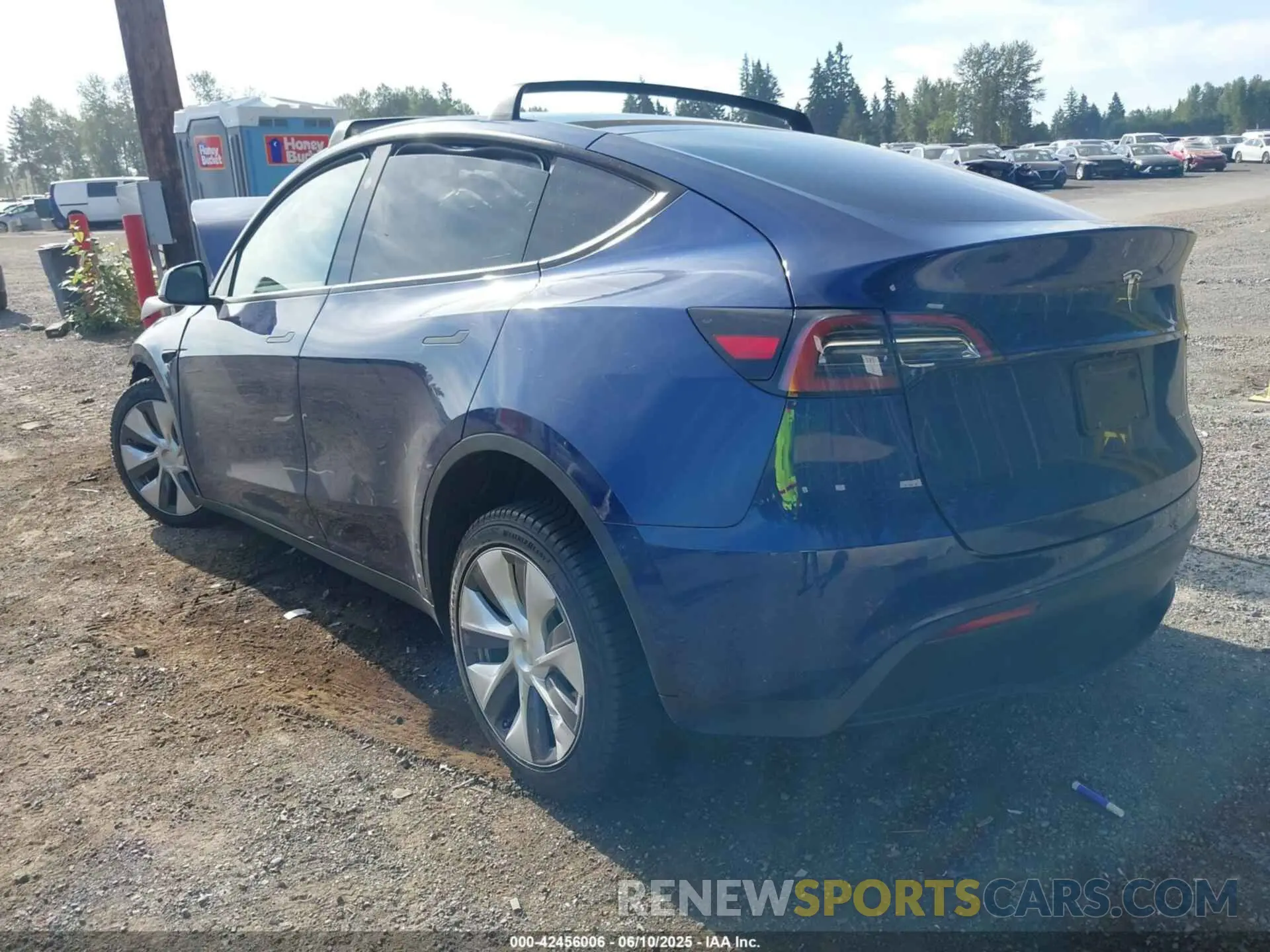 3 fotografías del automóvil dañado 7SAYGDEE9PF917186 TESLA MODEL Y 2023
