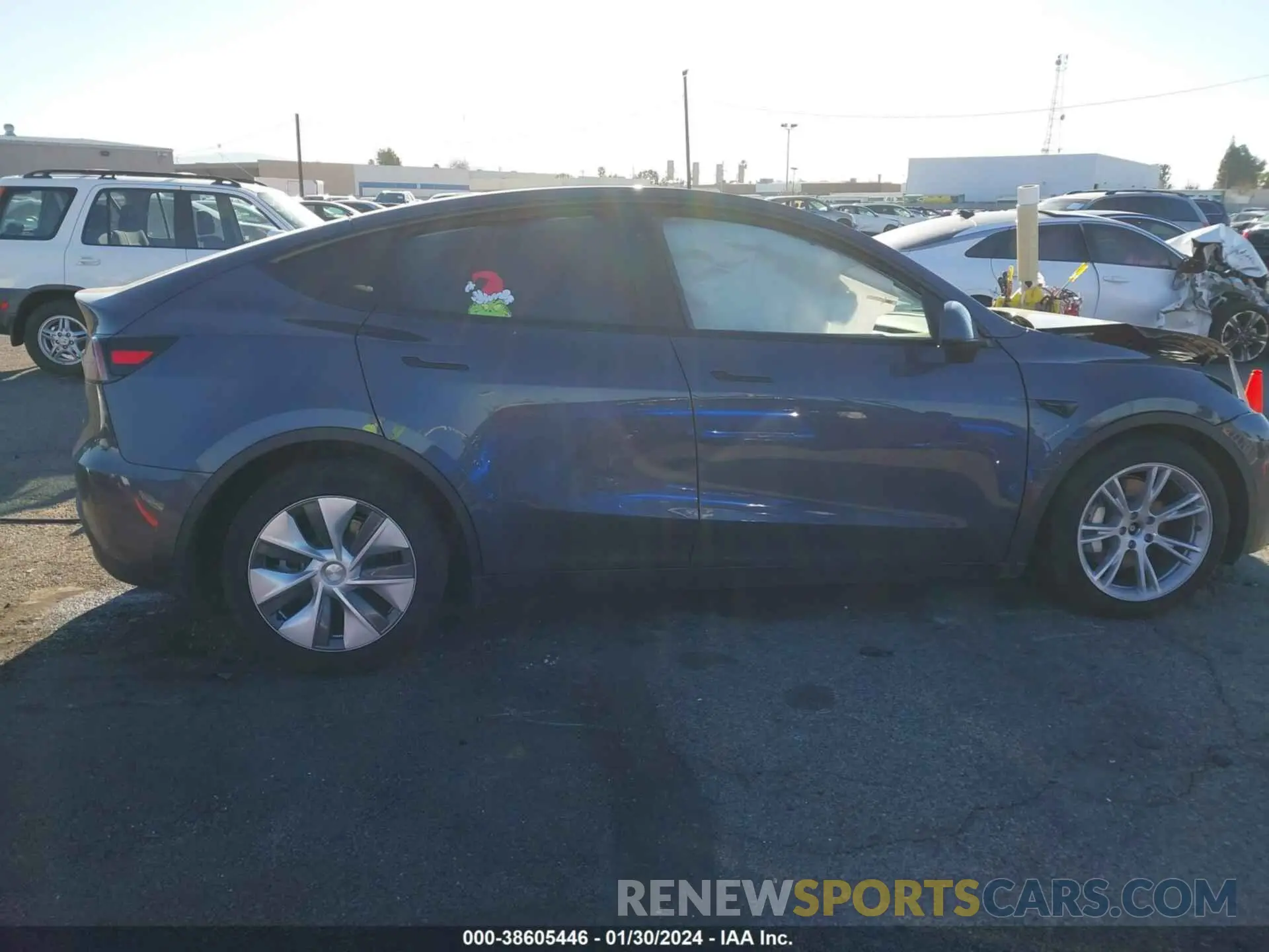 13 fotografías del automóvil dañado 7SAYGDEE9PF929533 TESLA MODEL Y 2023