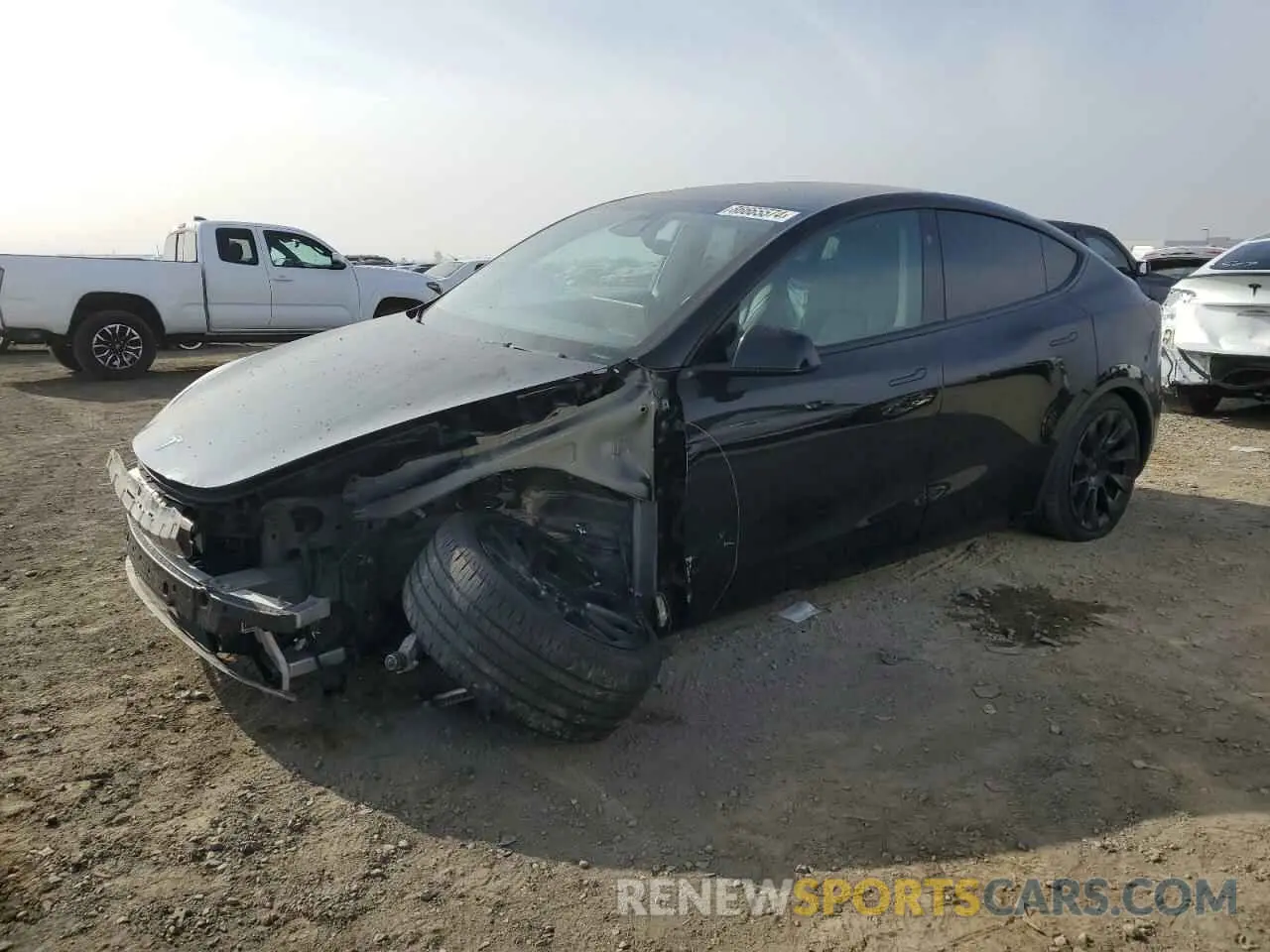 1 fotografías del automóvil dañado 7SAYGDEE9PF937776 TESLA MODEL Y 2023