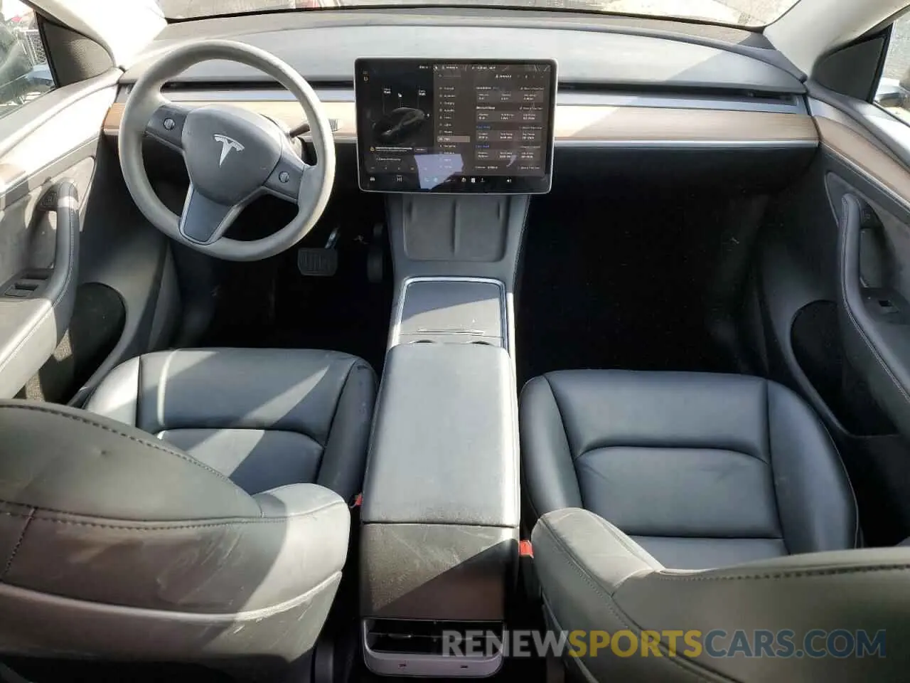 8 fotografías del automóvil dañado 7SAYGDEE9PF937776 TESLA MODEL Y 2023