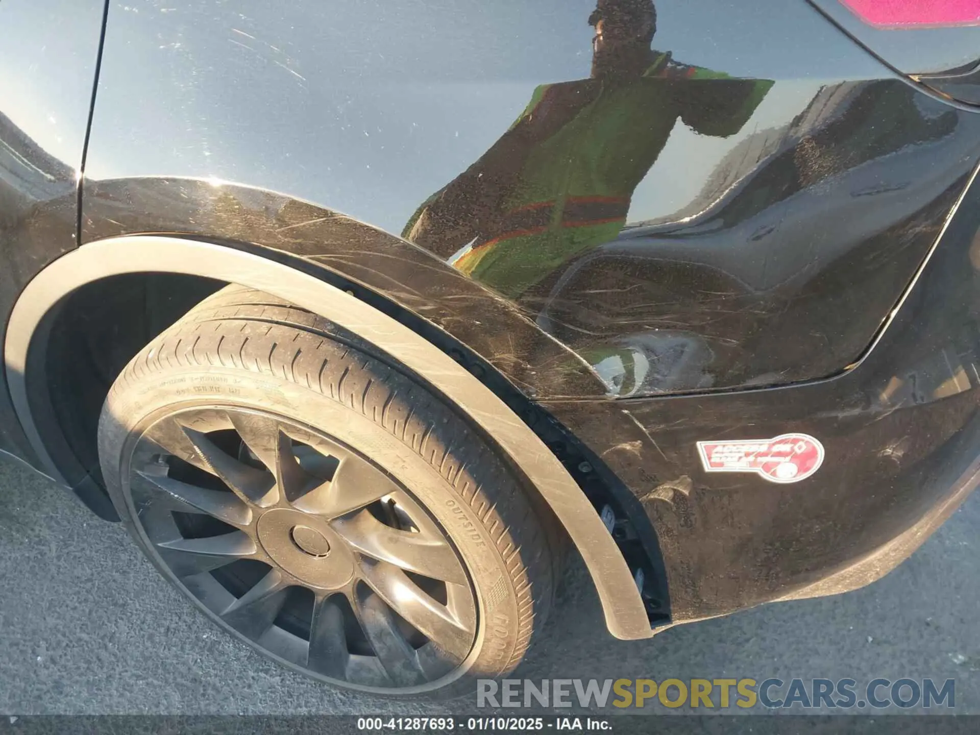 21 fotografías del automóvil dañado 7SAYGDEE9PF958627 TESLA MODEL Y 2023