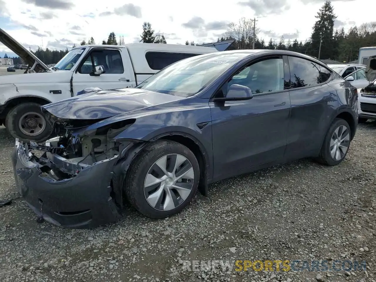 1 fotografías del automóvil dañado 7SAYGDEE9PF967828 TESLA MODEL Y 2023