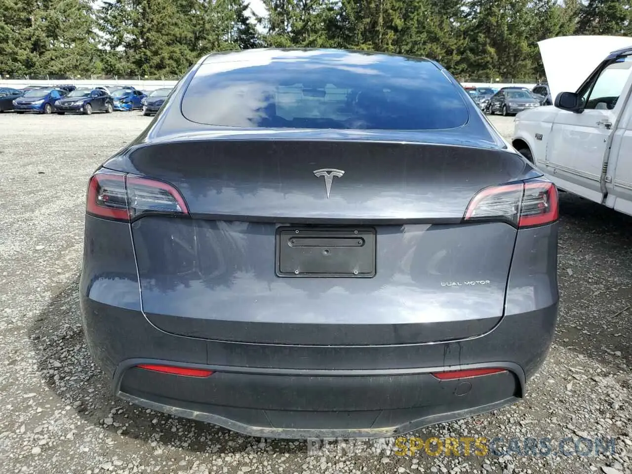 6 fotografías del automóvil dañado 7SAYGDEE9PF967828 TESLA MODEL Y 2023