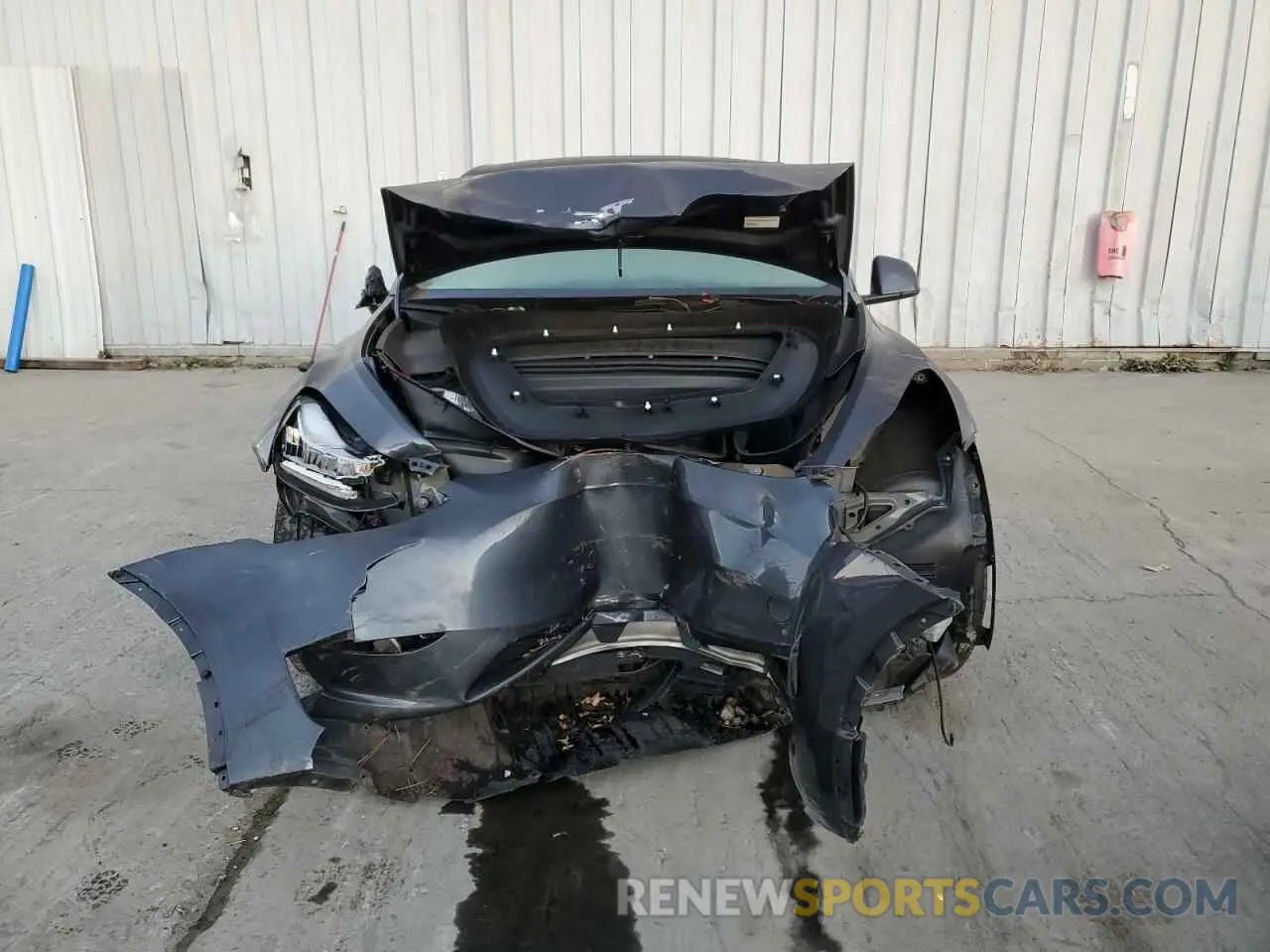 5 fotografías del automóvil dañado 7SAYGDEEXPA051933 TESLA MODEL Y 2023