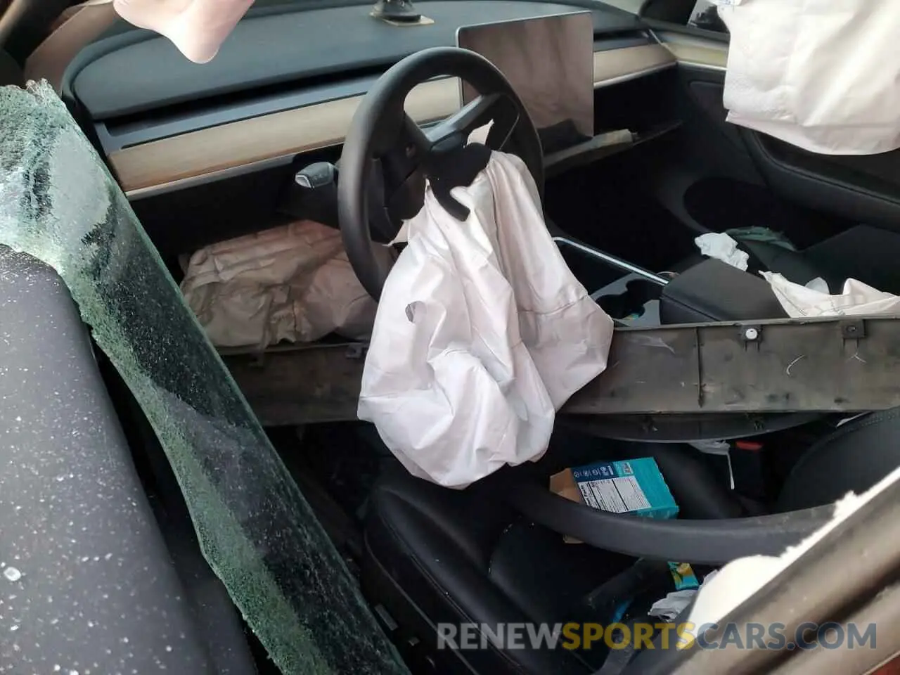 8 fotografías del automóvil dañado 7SAYGDEEXPA051933 TESLA MODEL Y 2023