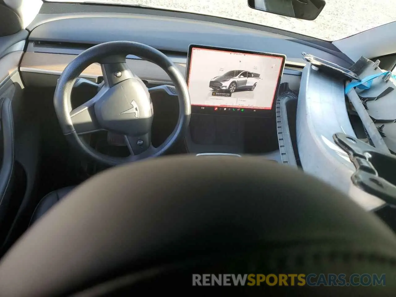 8 fotografías del automóvil dañado 7SAYGDEEXPA104856 TESLA MODEL Y 2023