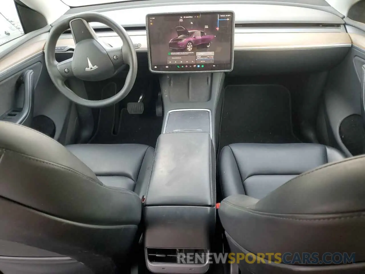 8 fotografías del automóvil dañado 7SAYGDEEXPA114884 TESLA MODEL Y 2023