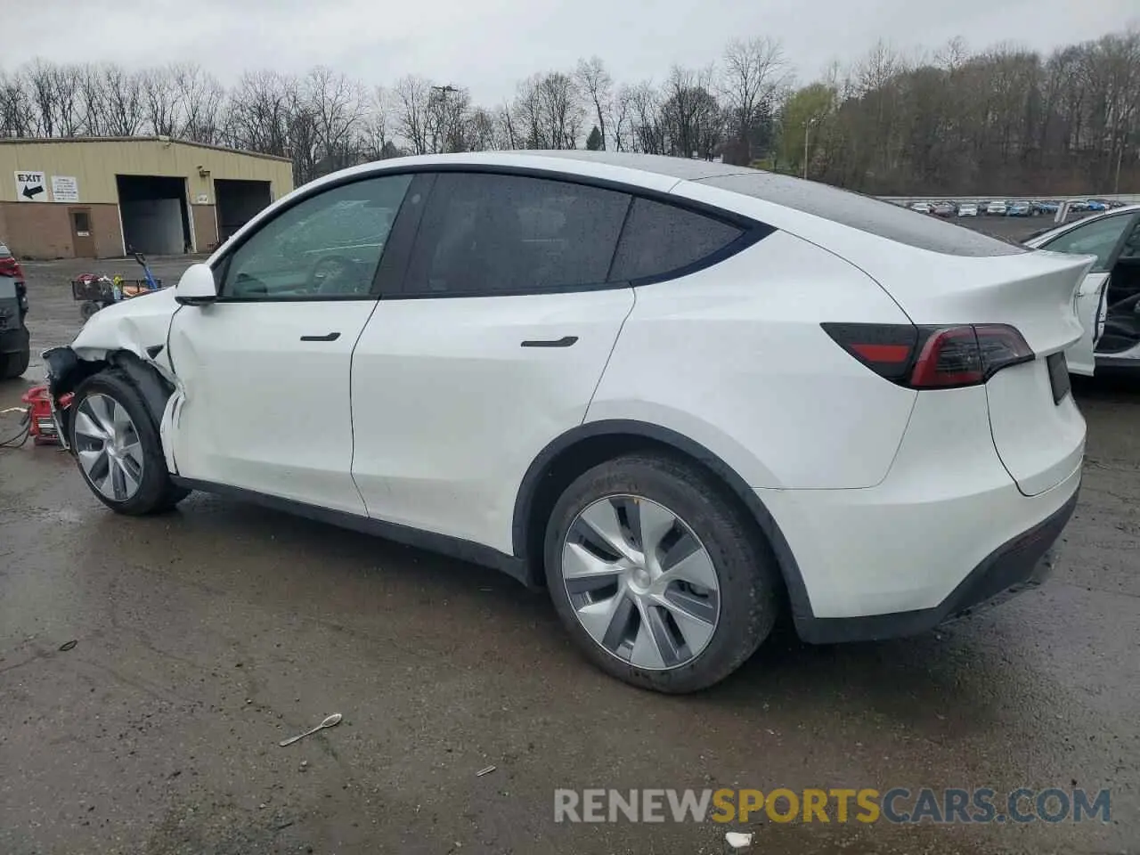 2 fotografías del automóvil dañado 7SAYGDEEXPA122953 TESLA MODEL Y 2023