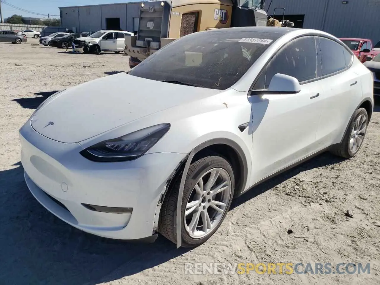 1 fotografías del automóvil dañado 7SAYGDEEXPA127215 TESLA MODEL Y 2023