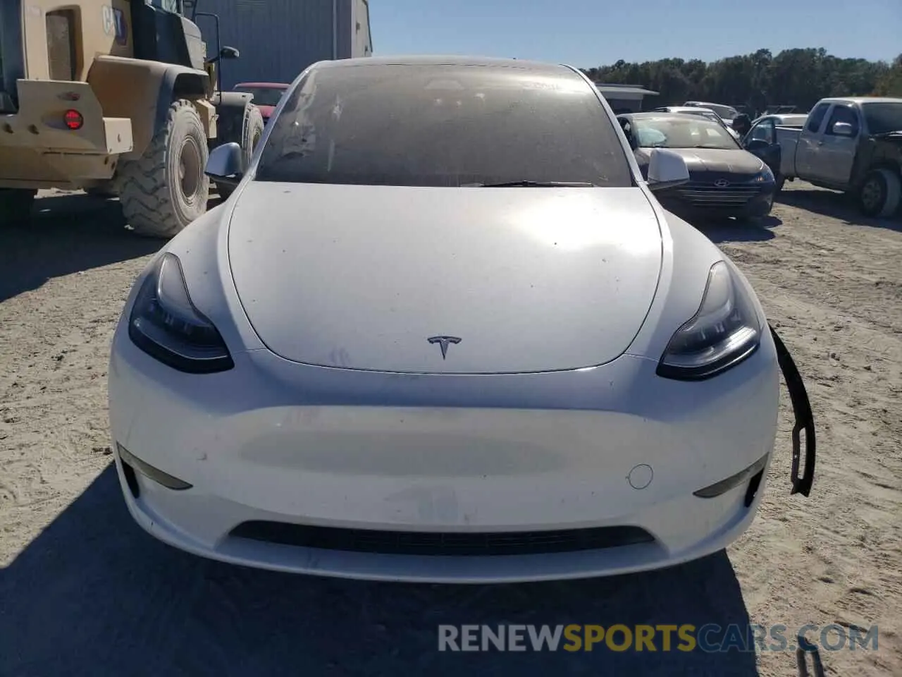 5 fotografías del automóvil dañado 7SAYGDEEXPA127215 TESLA MODEL Y 2023