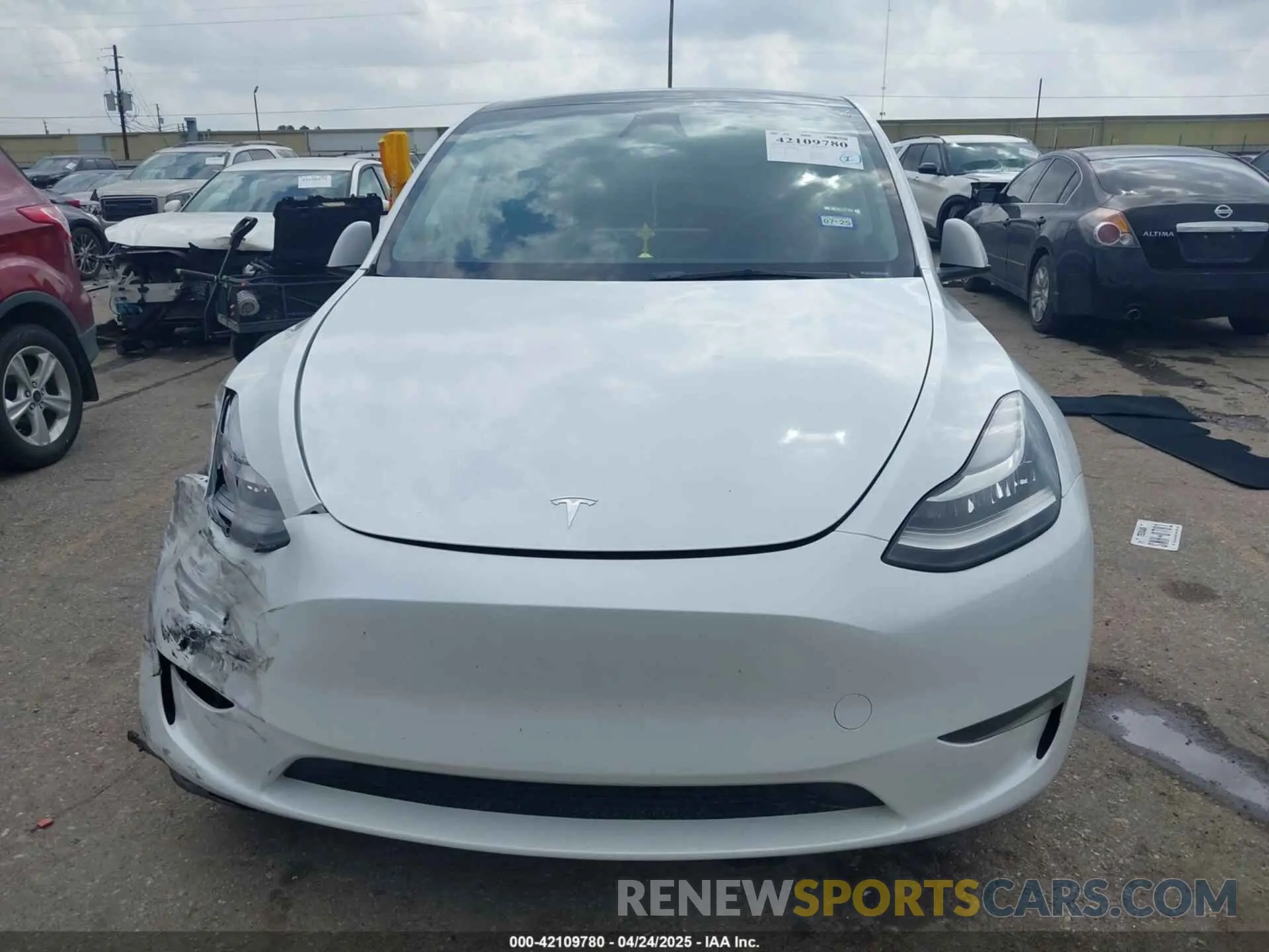 11 fotografías del automóvil dañado 7SAYGDEEXPA148680 TESLA MODEL Y 2023