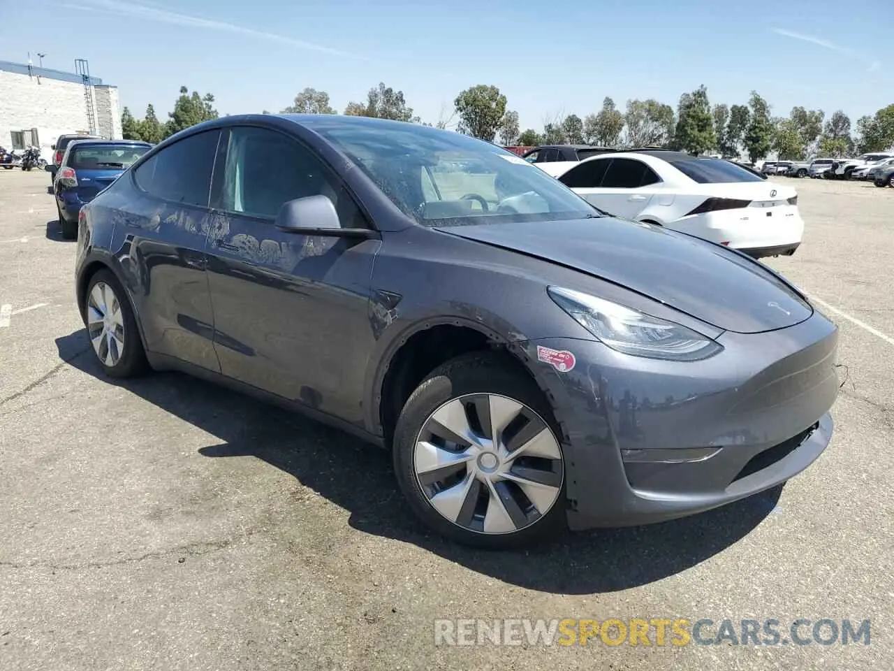 4 fotografías del automóvil dañado 7SAYGDEEXPA157332 TESLA MODEL Y 2023
