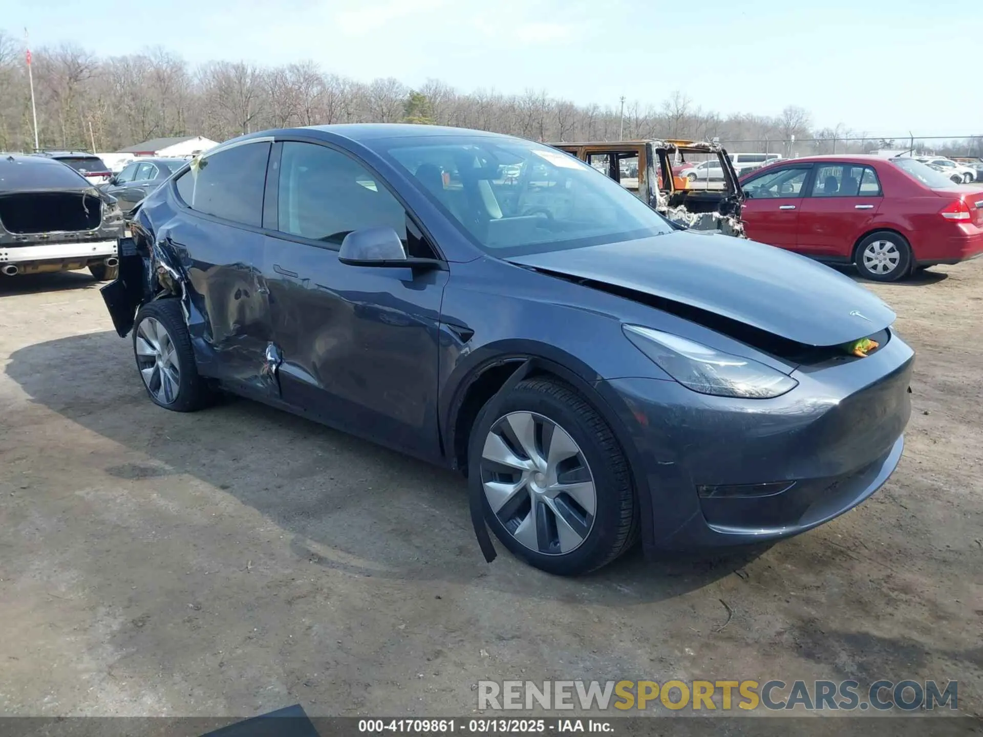 1 fotografías del automóvil dañado 7SAYGDEEXPA168444 TESLA MODEL Y 2023