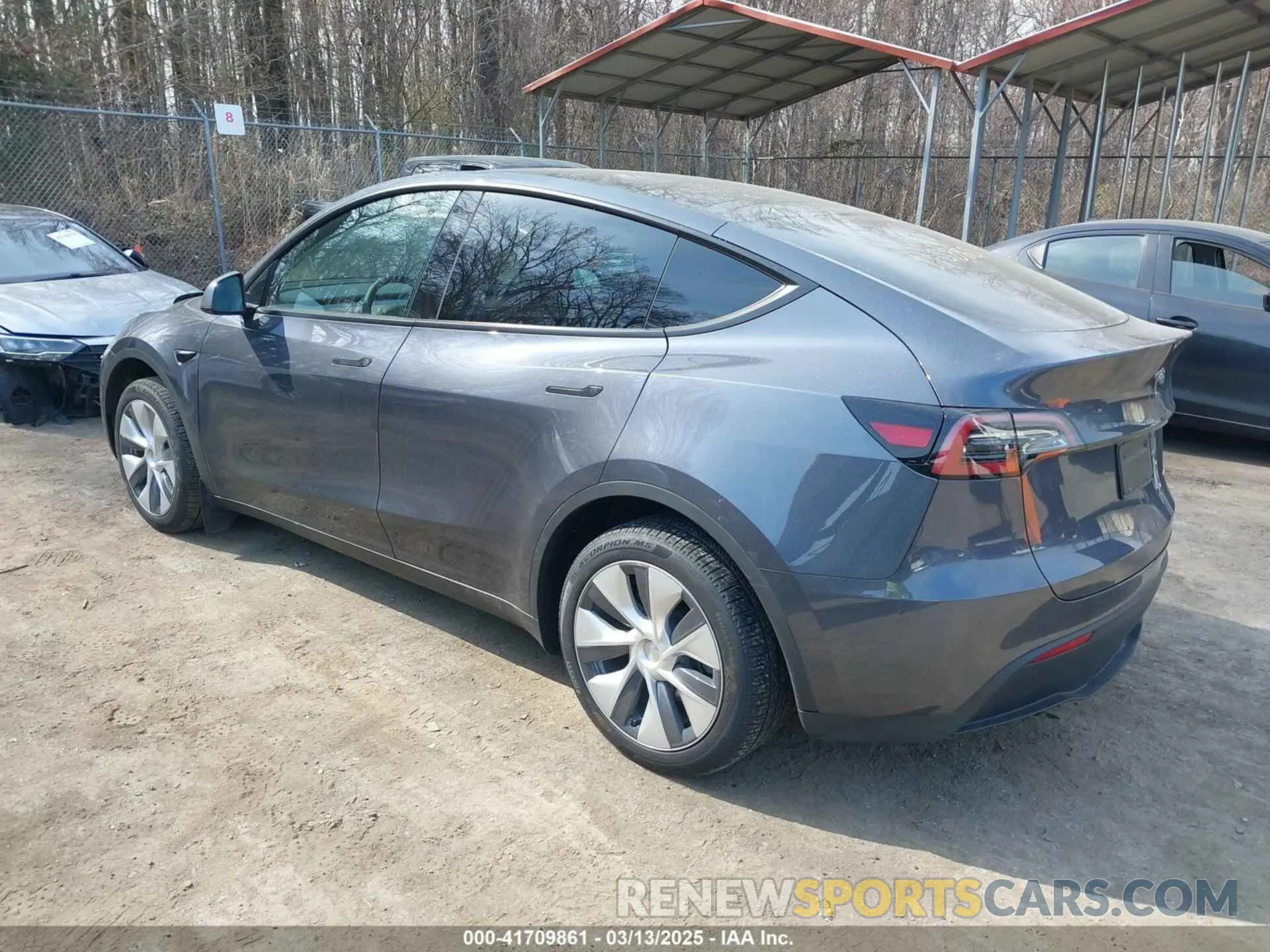 3 fotografías del automóvil dañado 7SAYGDEEXPA168444 TESLA MODEL Y 2023