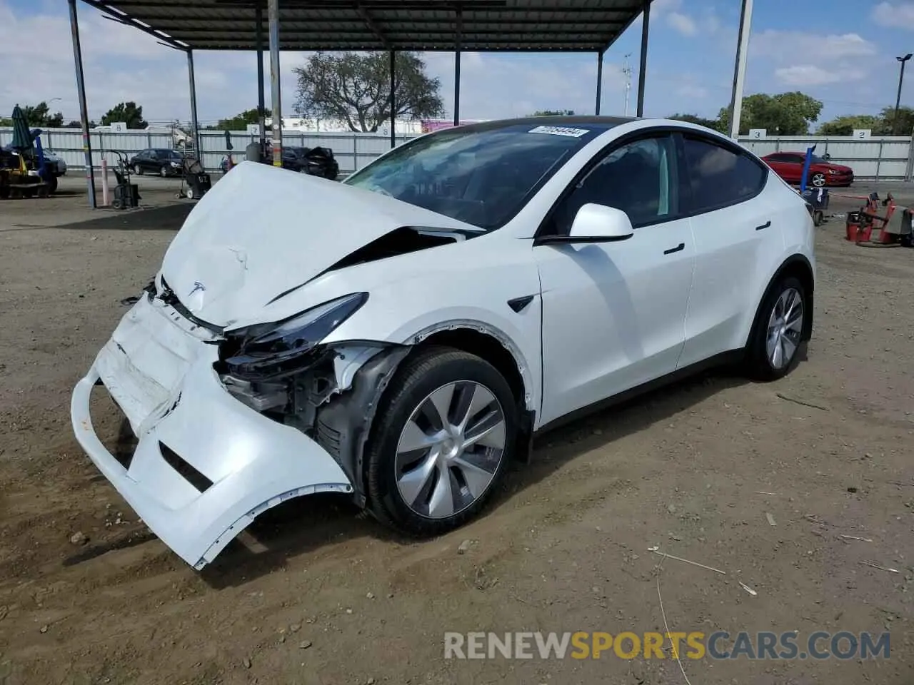 1 fotografías del automóvil dañado 7SAYGDEEXPA174003 TESLA MODEL Y 2023