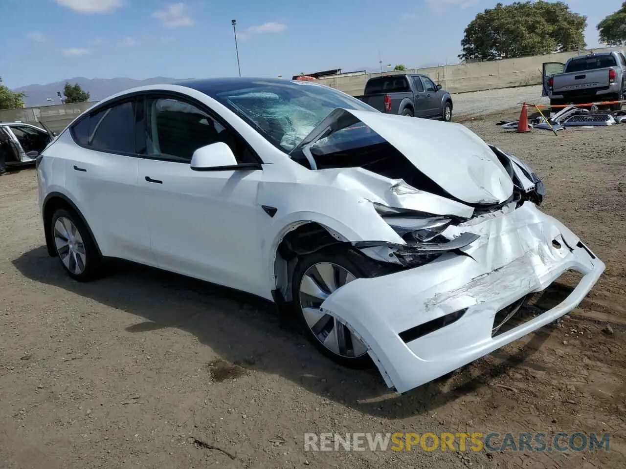 4 fotografías del automóvil dañado 7SAYGDEEXPA174003 TESLA MODEL Y 2023