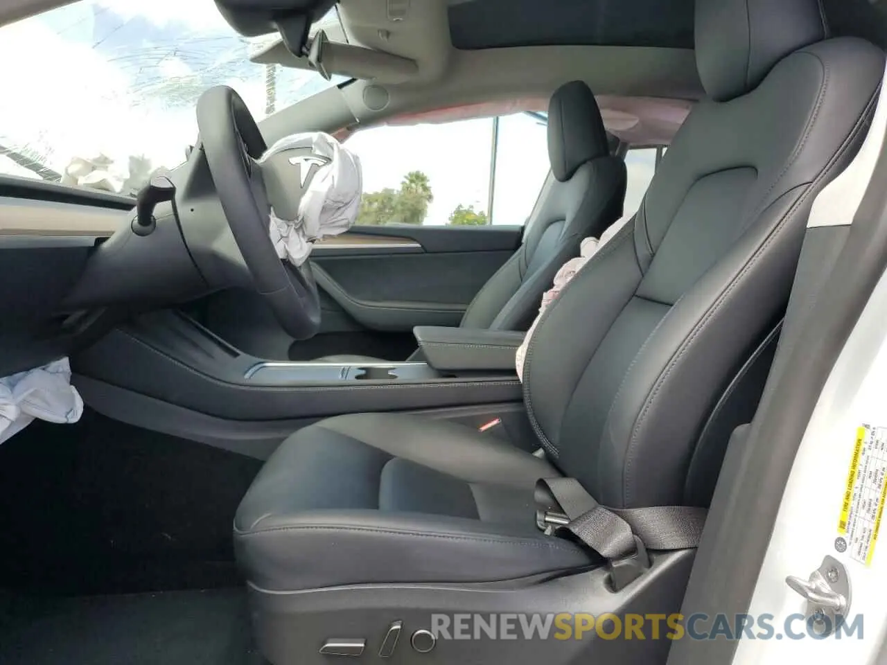 7 fotografías del automóvil dañado 7SAYGDEEXPA174003 TESLA MODEL Y 2023