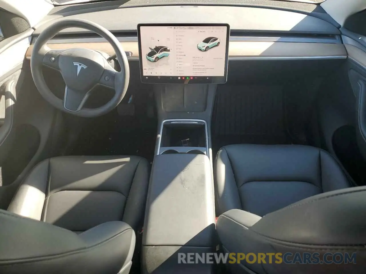 8 fotografías del automóvil dañado 7SAYGDEEXPA180237 TESLA MODEL Y 2023