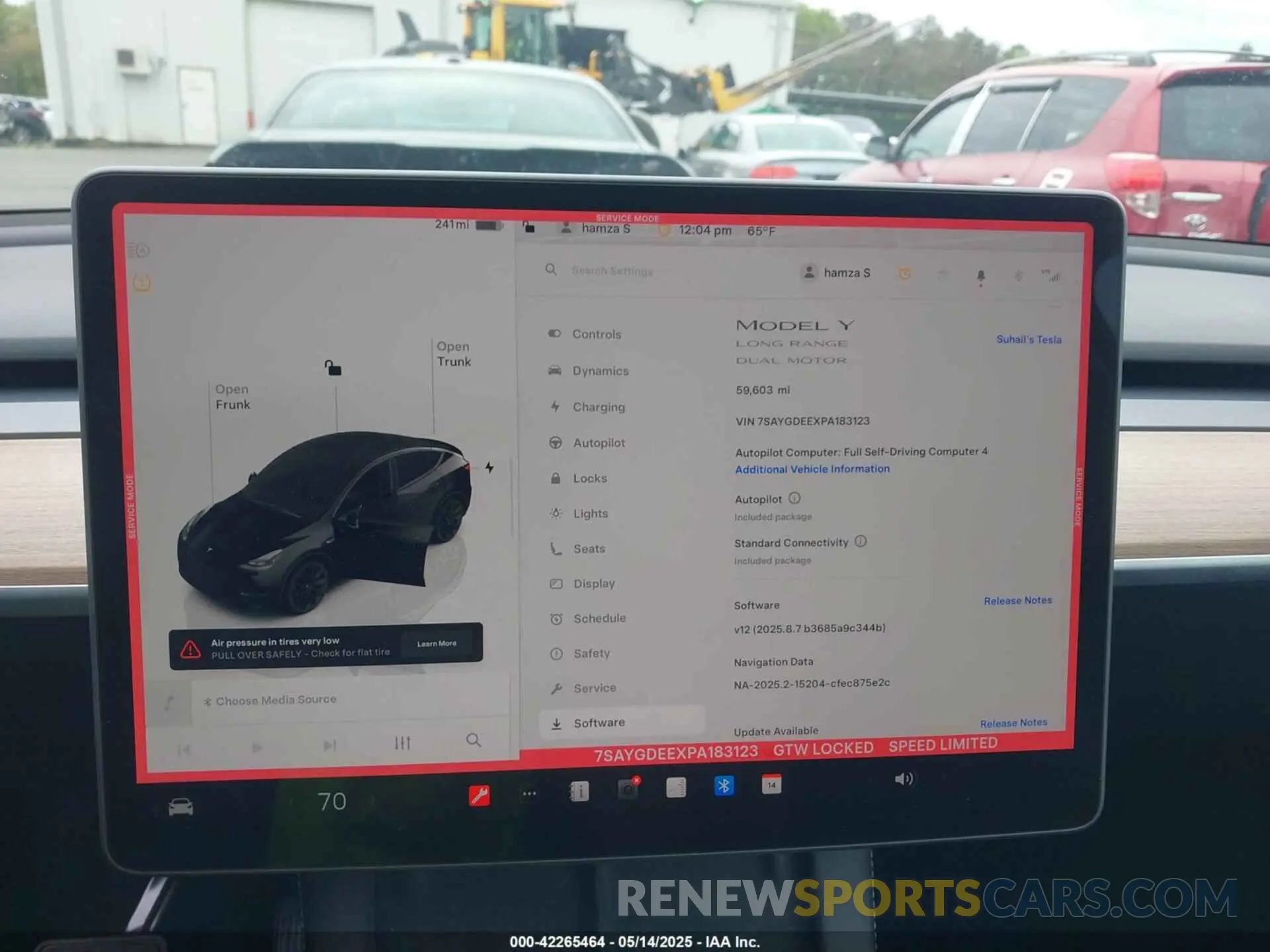 18 fotografías del automóvil dañado 7SAYGDEEXPA183123 TESLA MODEL Y 2023