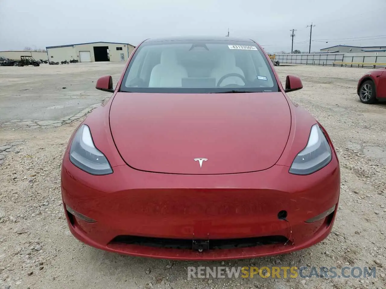 5 fotografías del automóvil dañado 7SAYGDEEXPA187818 TESLA MODEL Y 2023