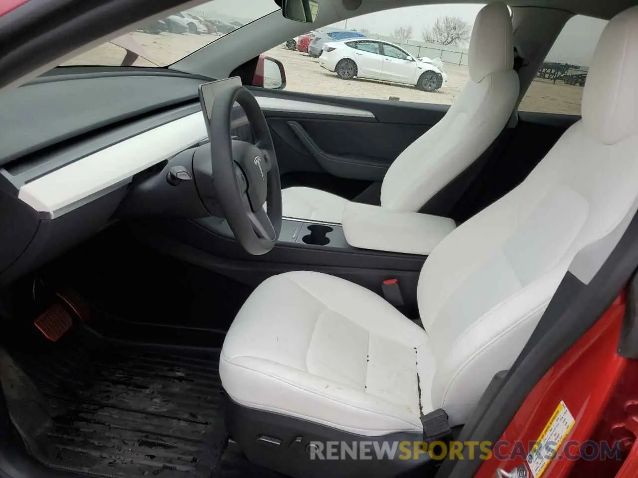 7 fotografías del automóvil dañado 7SAYGDEEXPA187818 TESLA MODEL Y 2023