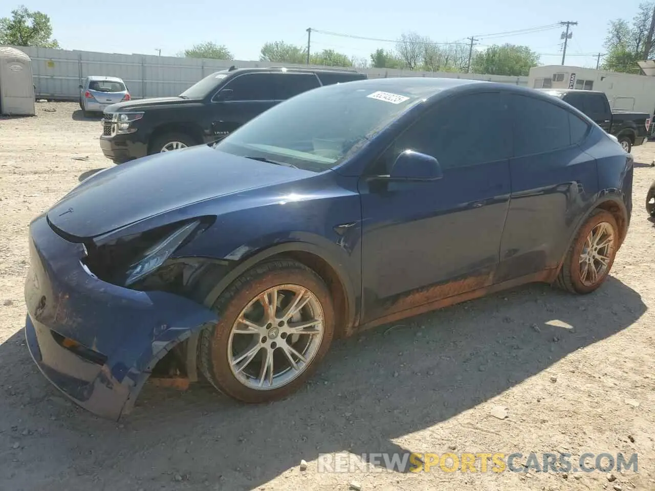 1 fotografías del automóvil dañado 7SAYGDEEXPF616099 TESLA MODEL Y 2023