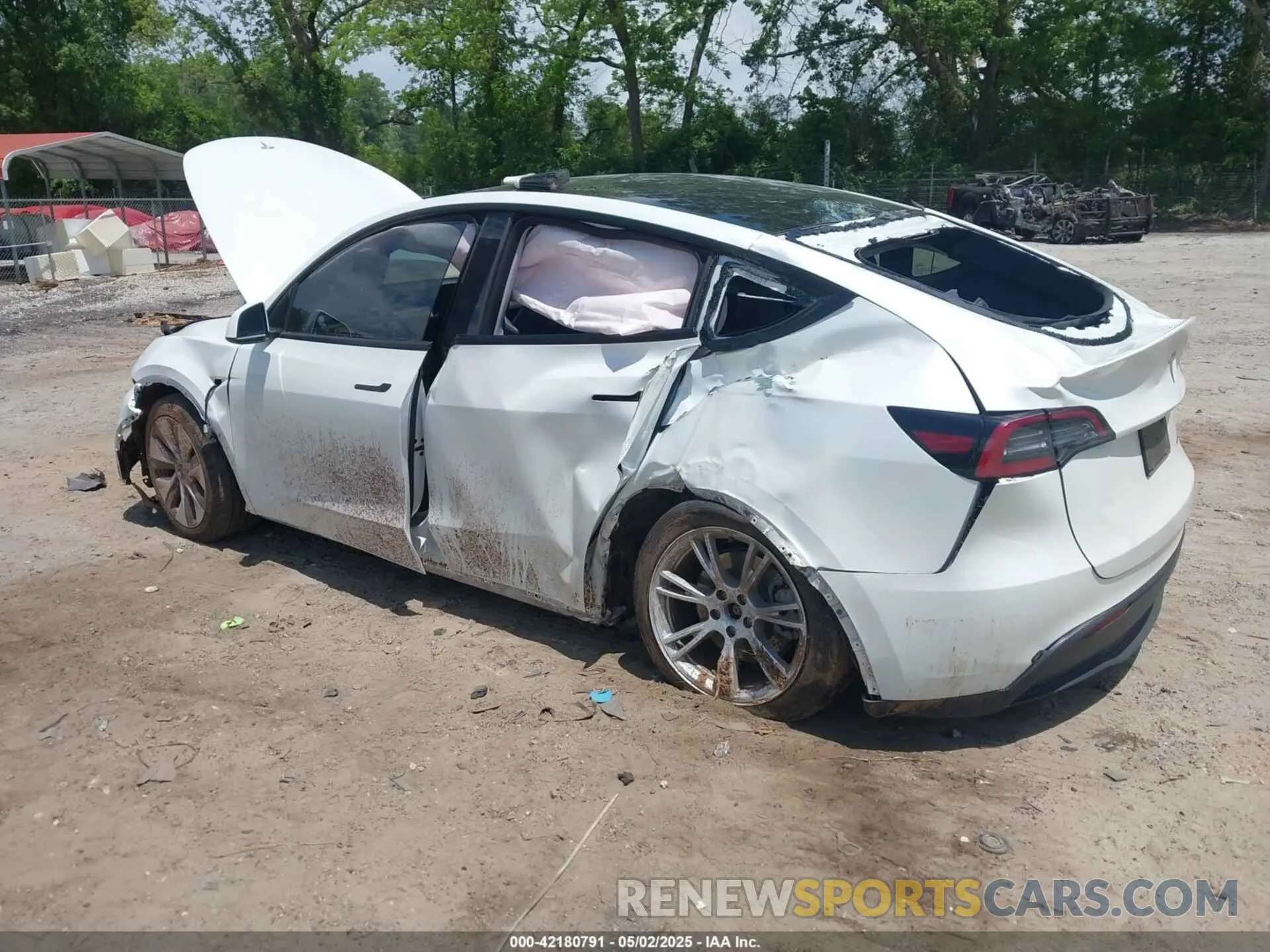 3 fotografías del automóvil dañado 7SAYGDEEXPF662919 TESLA MODEL Y 2023