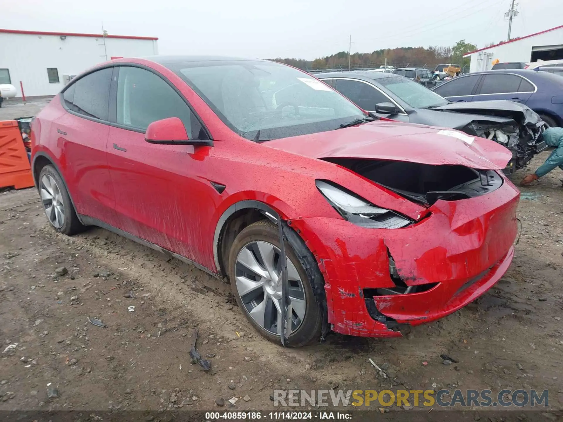 1 fotografías del automóvil dañado 7SAYGDEEXPF685584 TESLA MODEL Y 2023