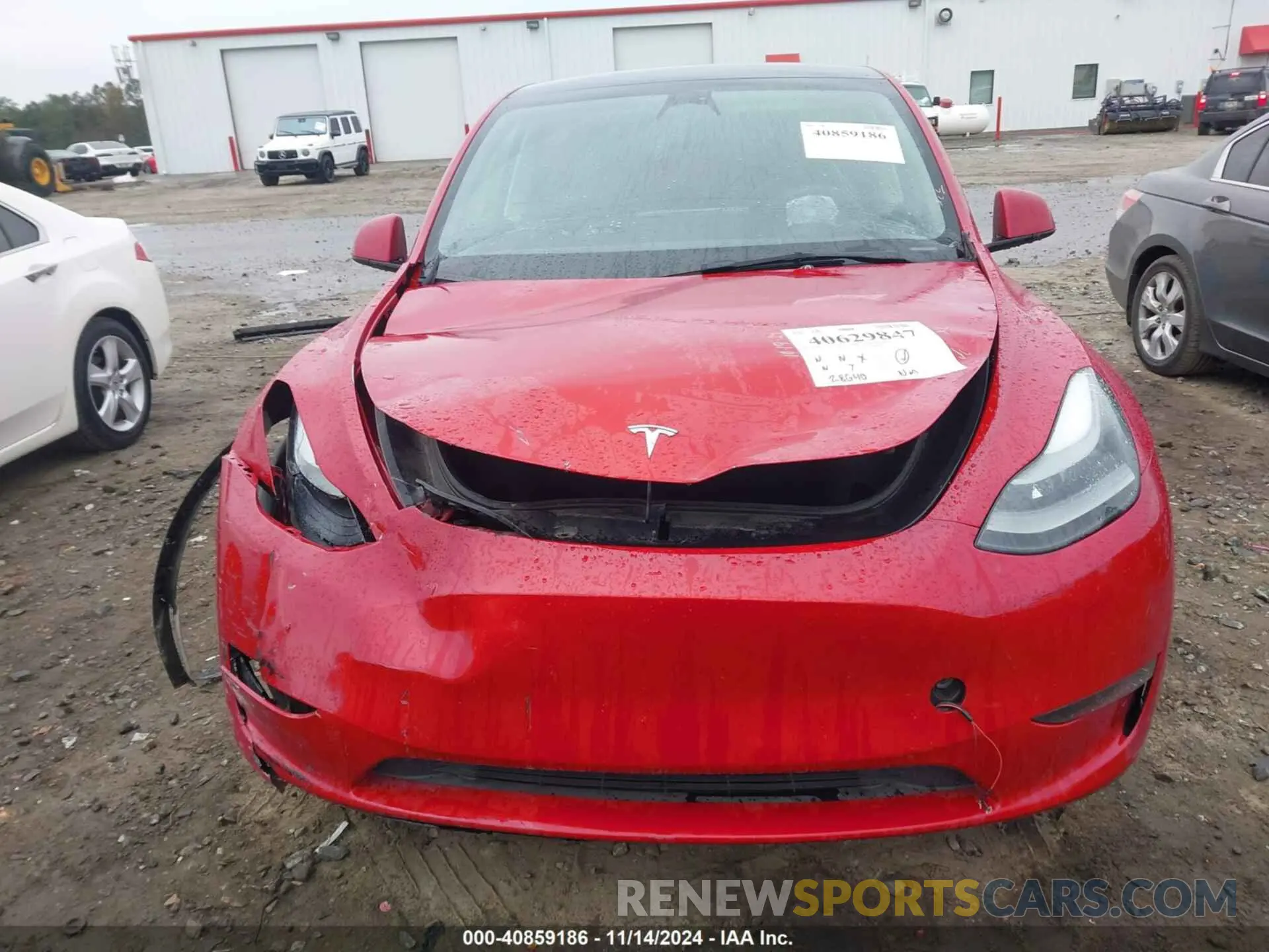 12 fotografías del automóvil dañado 7SAYGDEEXPF685584 TESLA MODEL Y 2023