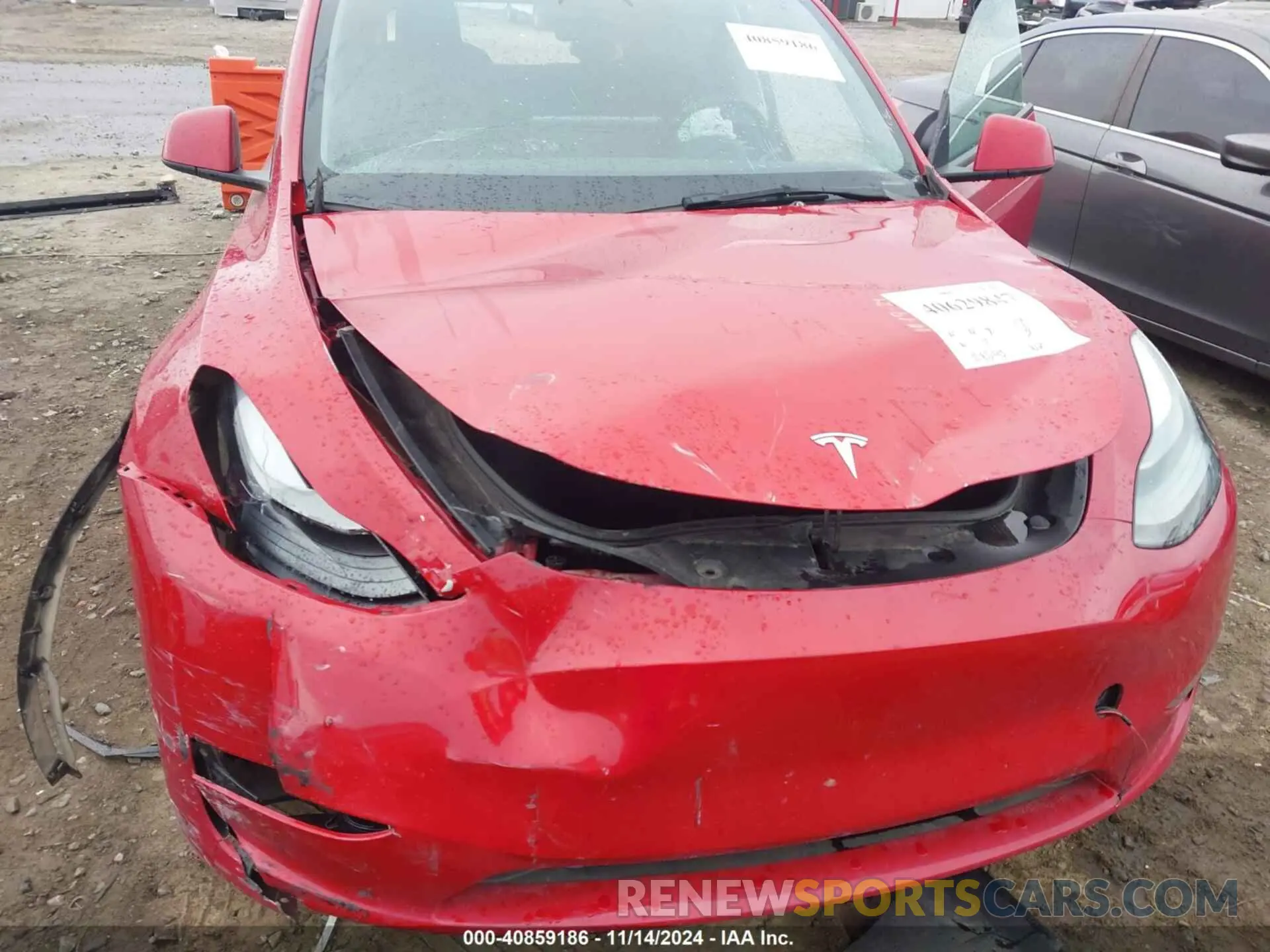 19 fotografías del automóvil dañado 7SAYGDEEXPF685584 TESLA MODEL Y 2023