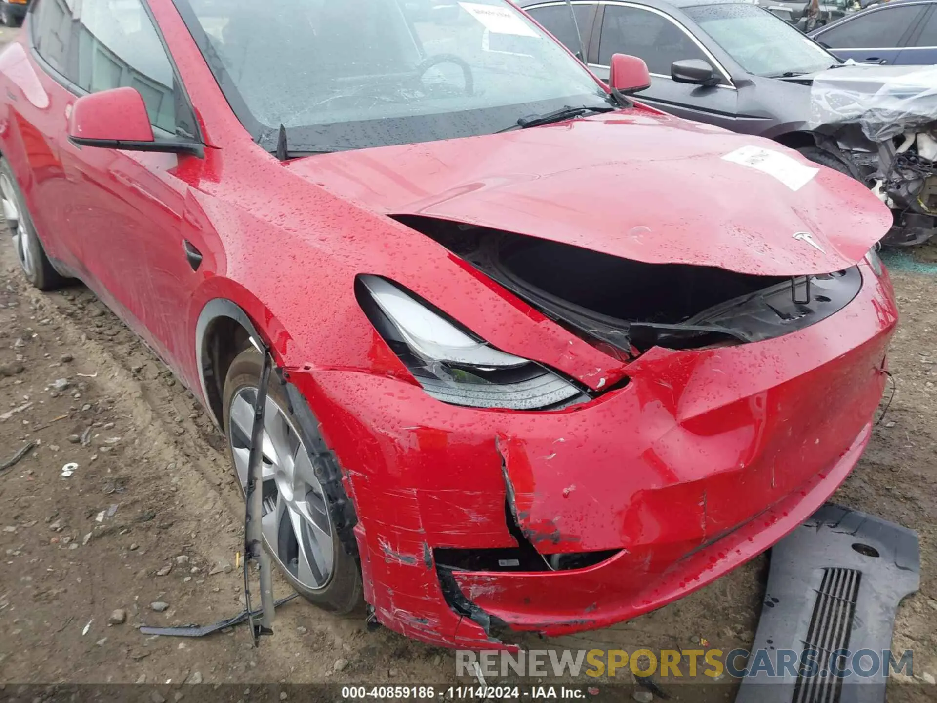 6 fotografías del automóvil dañado 7SAYGDEEXPF685584 TESLA MODEL Y 2023