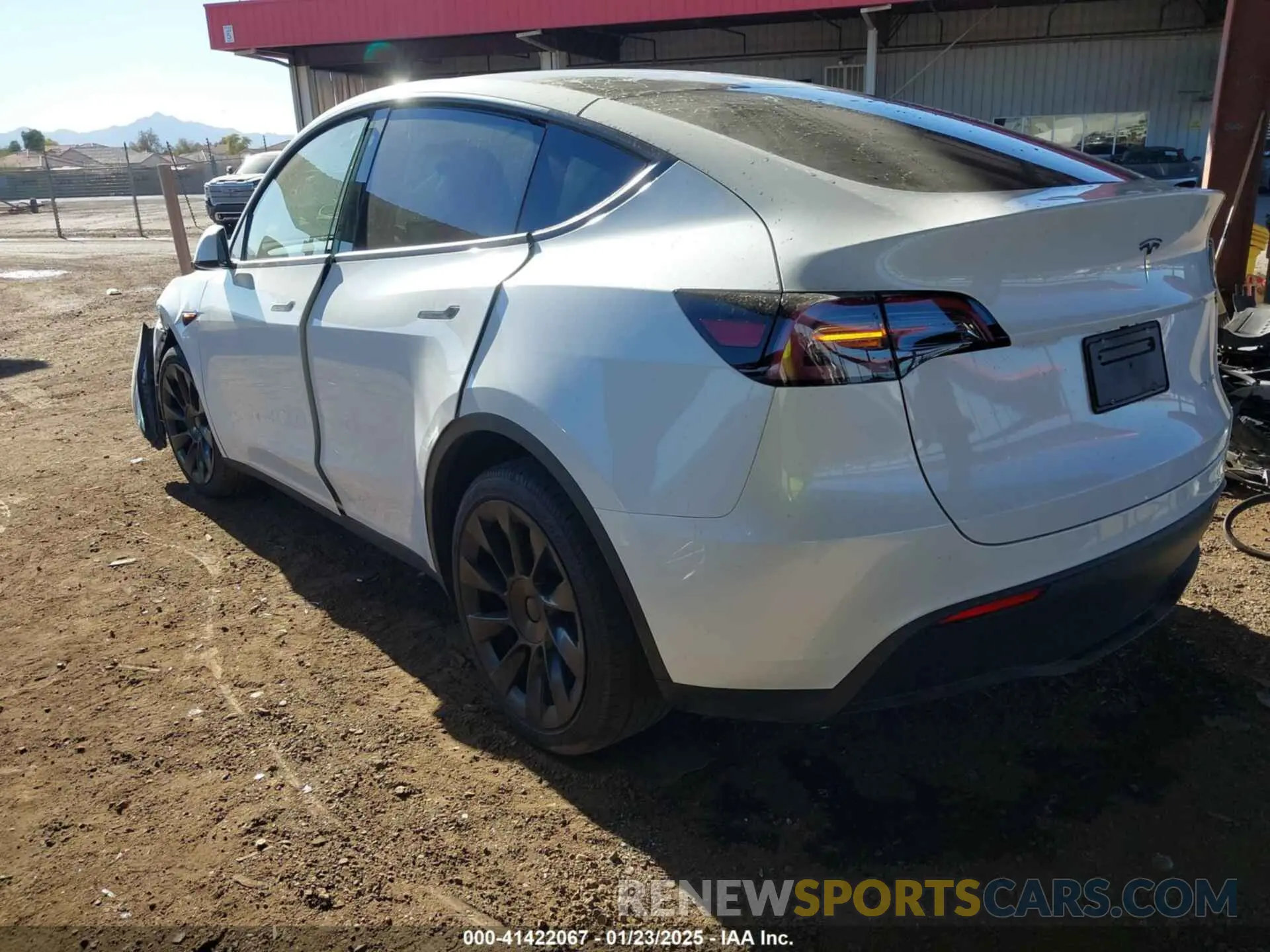 3 fotografías del automóvil dañado 7SAYGDEEXPF691580 TESLA MODEL Y 2023